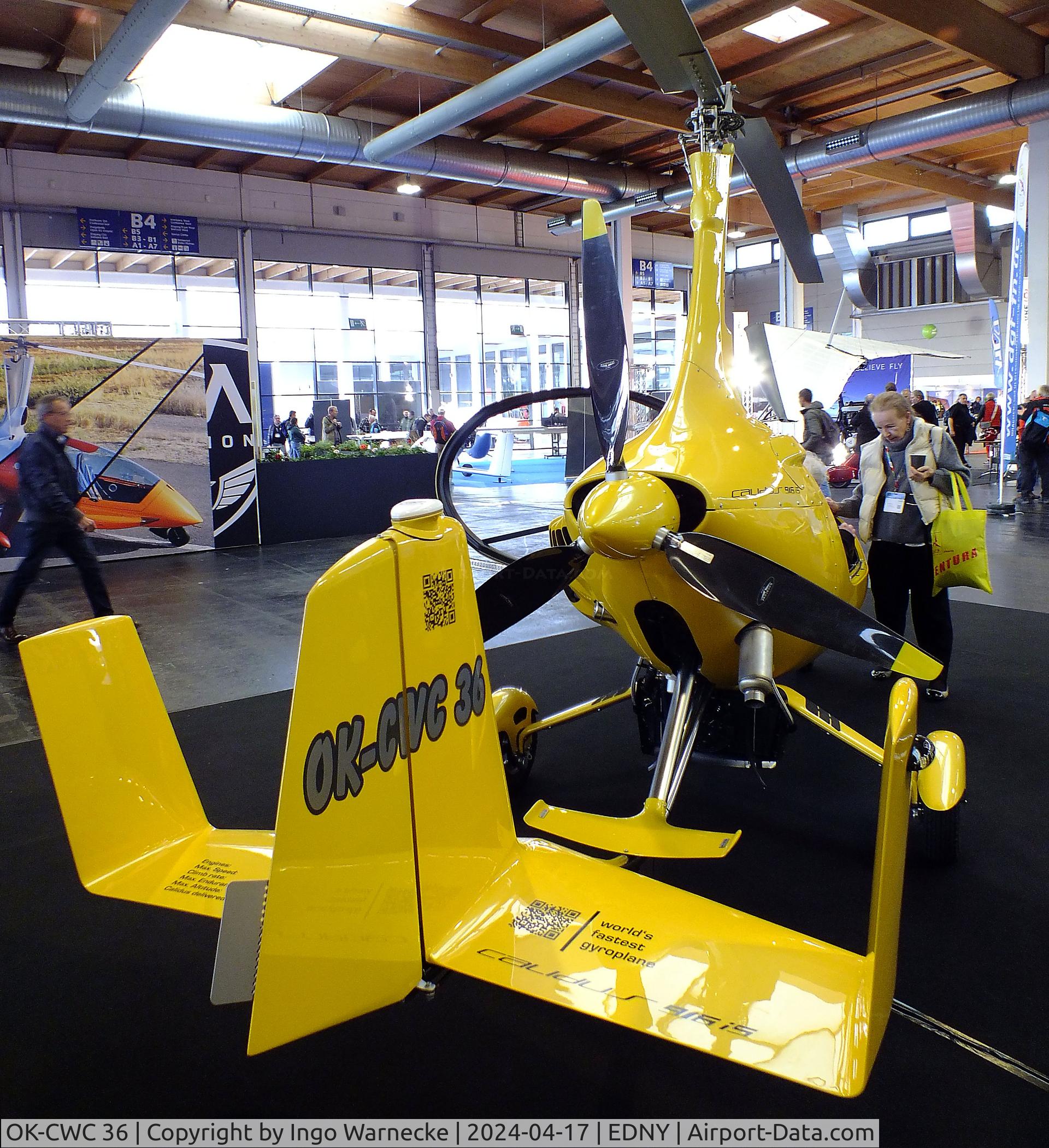 OK-CWC 36, 2023 AutoGyro Calidus 916iS C/N not found_OK-CWC 36, AutoGyro Calidus 916 iS at the AERO 2024, Friedrichshafen