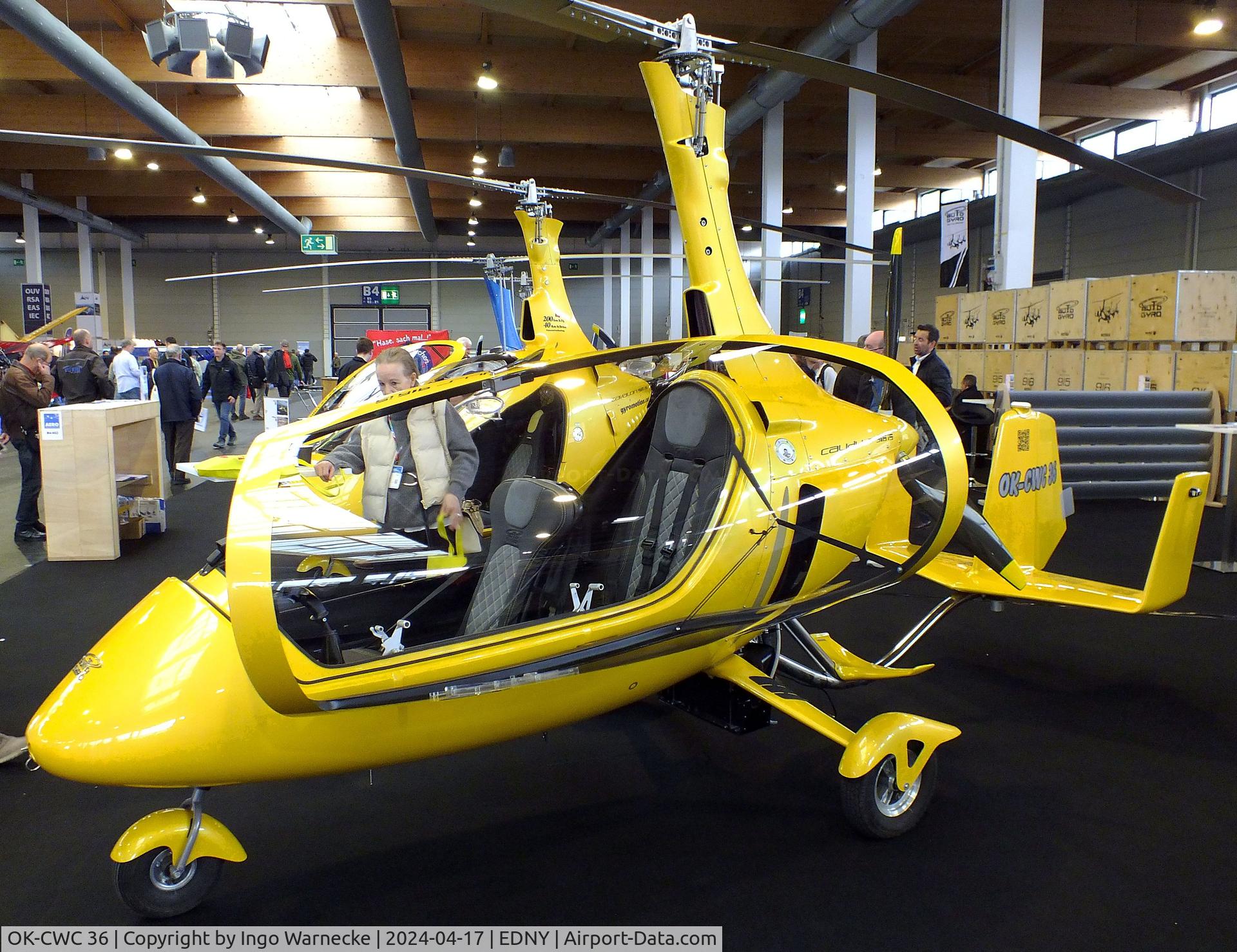 OK-CWC 36, 2023 AutoGyro Calidus 916iS C/N not found_OK-CWC 36, AutoGyro Calidus 916 iS at the AERO 2024, Friedrichshafen