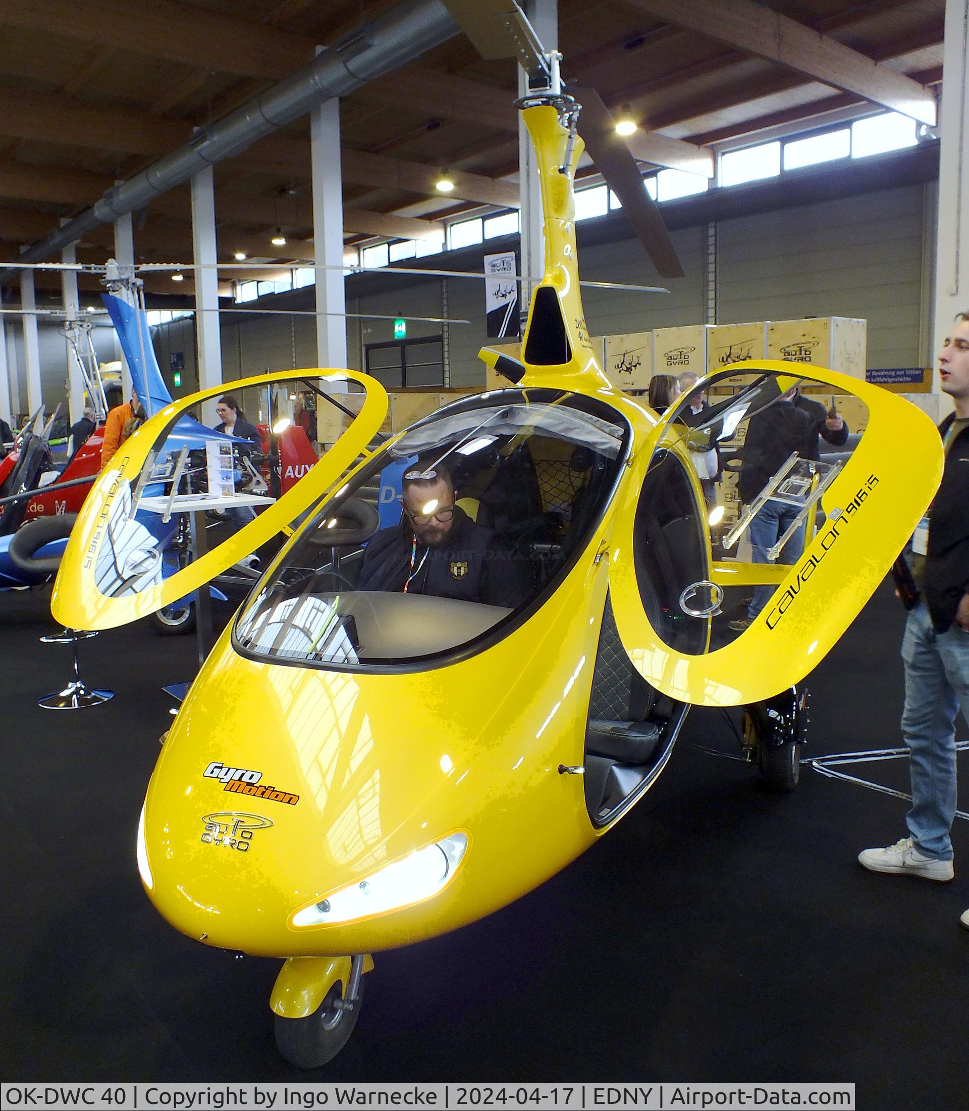 OK-DWC 40, 2024 AutoGyro Cavalon 916iS C/N not found_OK-DWC 40, AutoGyro Cavalon 916 iS at the AERO 2024, Friedrichshafen