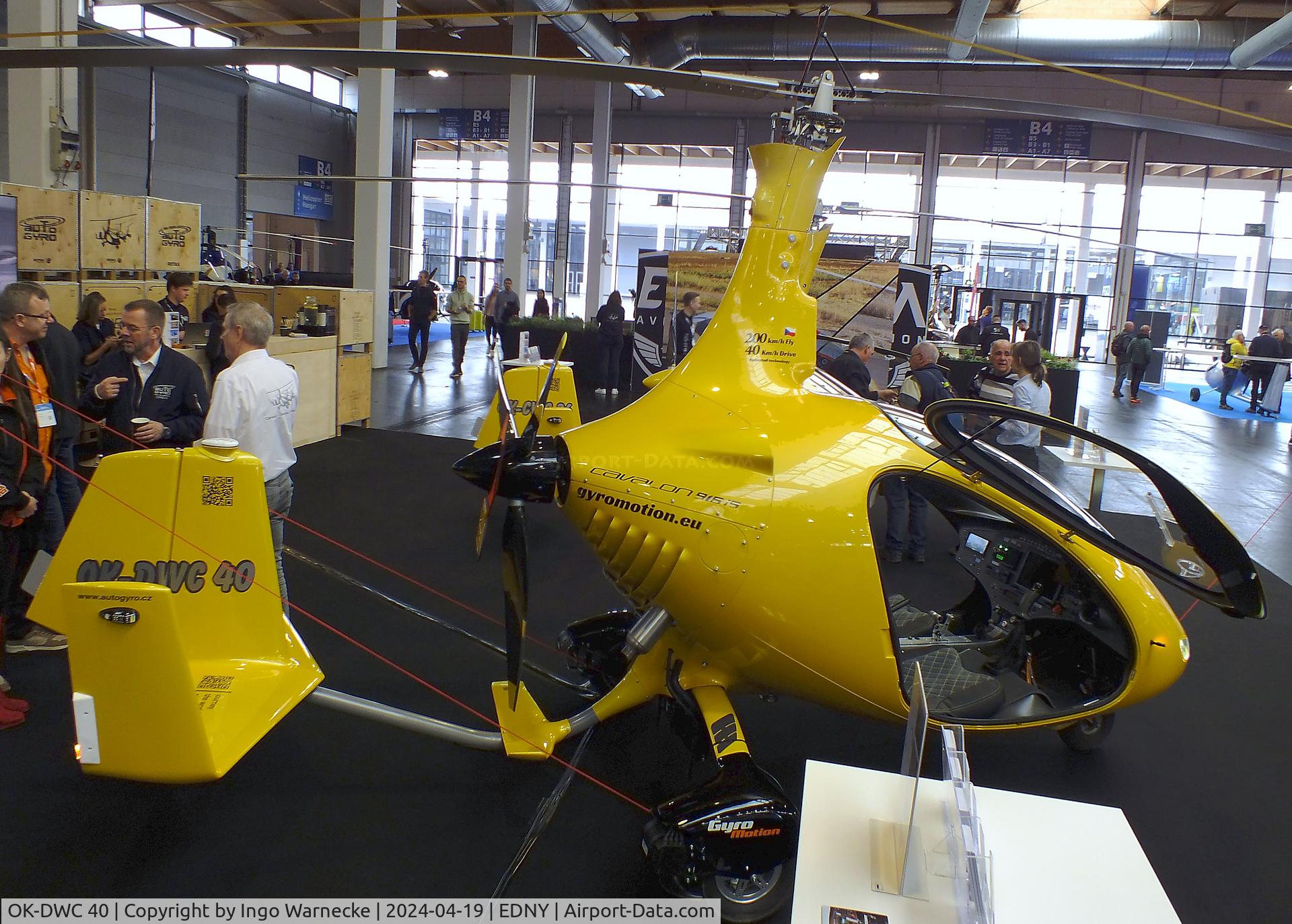OK-DWC 40, 2024 AutoGyro Cavalon 916iS C/N not found_OK-DWC 40, AutoGyro Cavalon 916 iS at the AERO 2024, Friedrichshafen