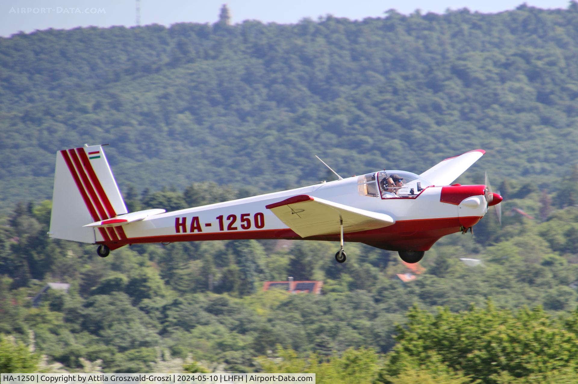 HA-1250, 1968 Scheibe SF-25B Falke C/N 4632, LHFH - Farkashegy Airport Budakeszi, Hungary