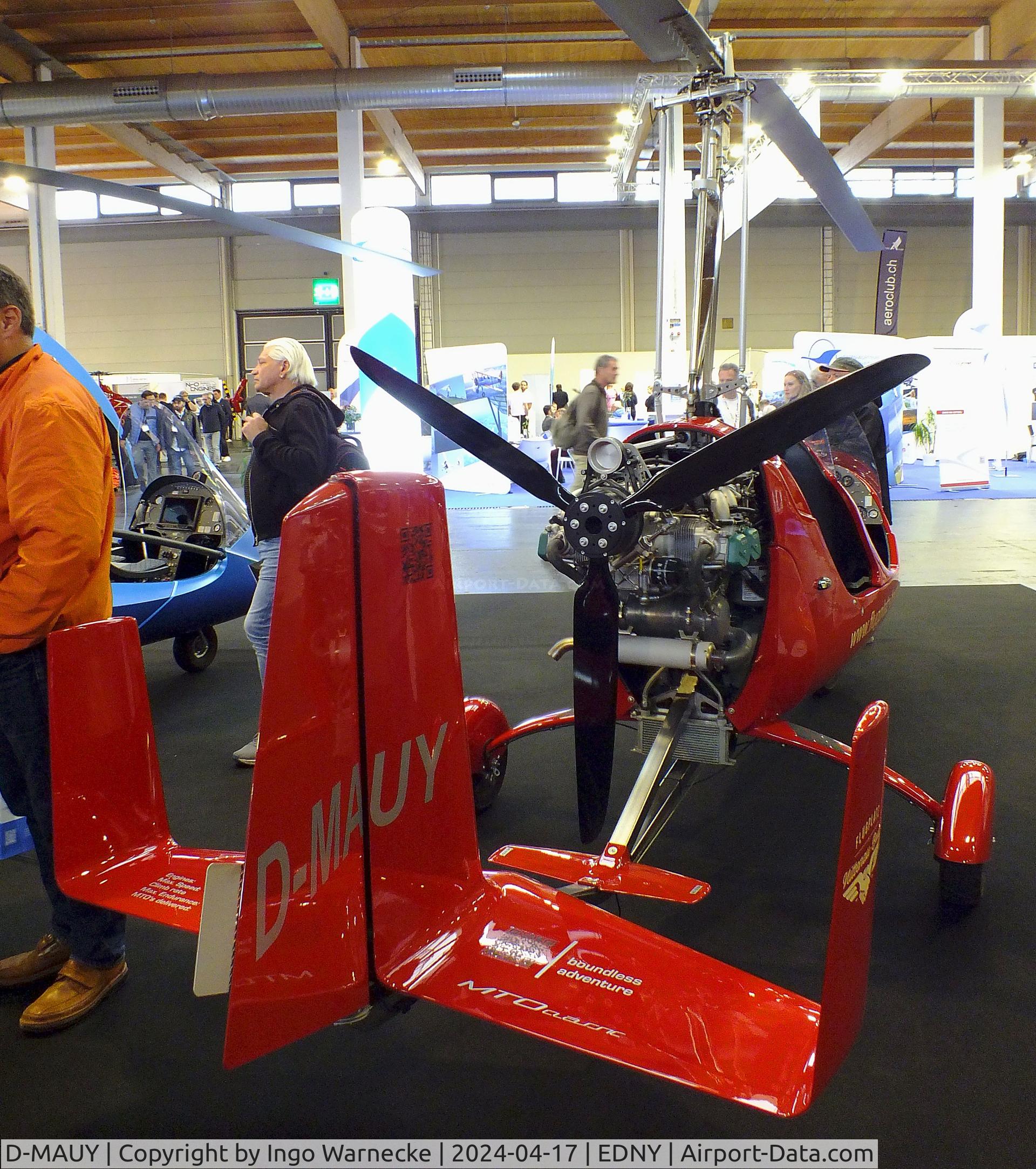 D-MAUY, AutoGyro MTO Classic C/N not found_D-MAUY, AutoGyro MTO Classic at the AERO 2024, Friedrichshafen