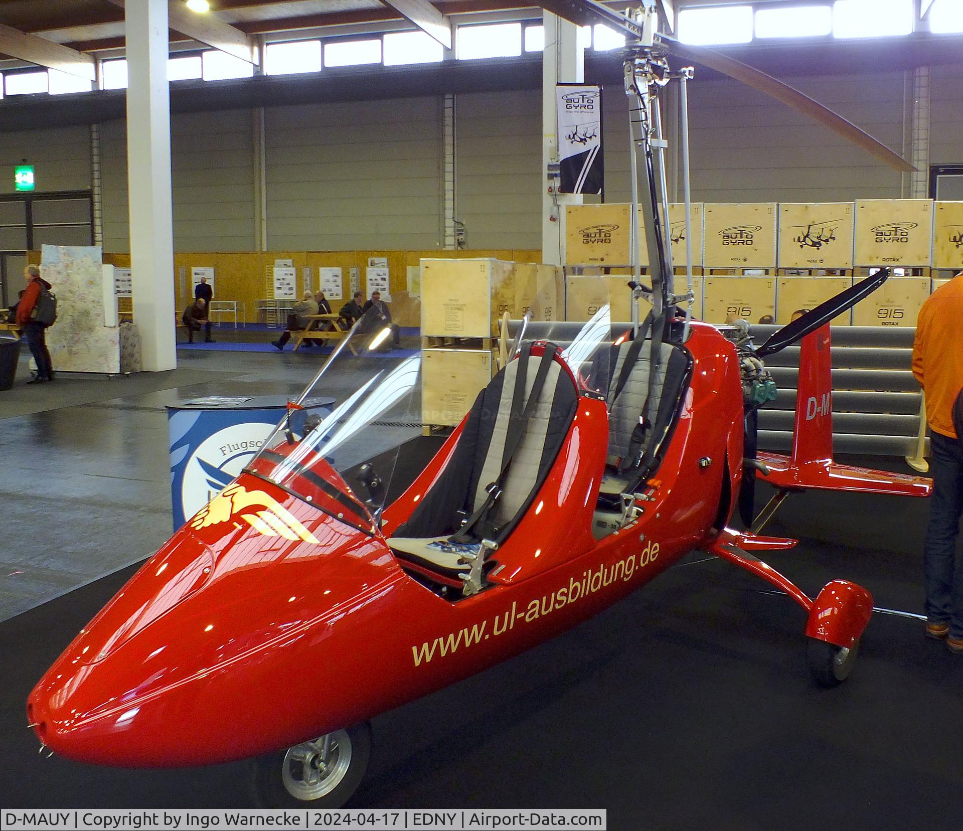D-MAUY, AutoGyro MTO Classic C/N not found_D-MAUY, AutoGyro MTO Classic at the AERO 2024, Friedrichshafen