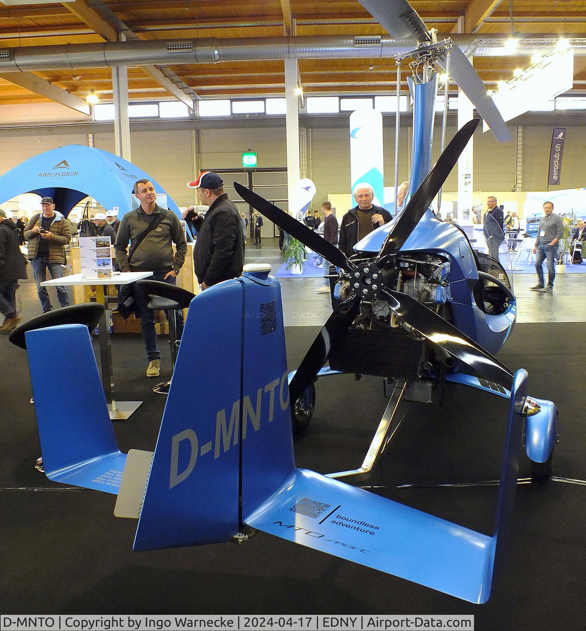 D-MNTO, AutoGyro MTOsport C/N not found_D-MNTO, AutoGyro MTOsport at the AERO 2024, Friedrichshafen