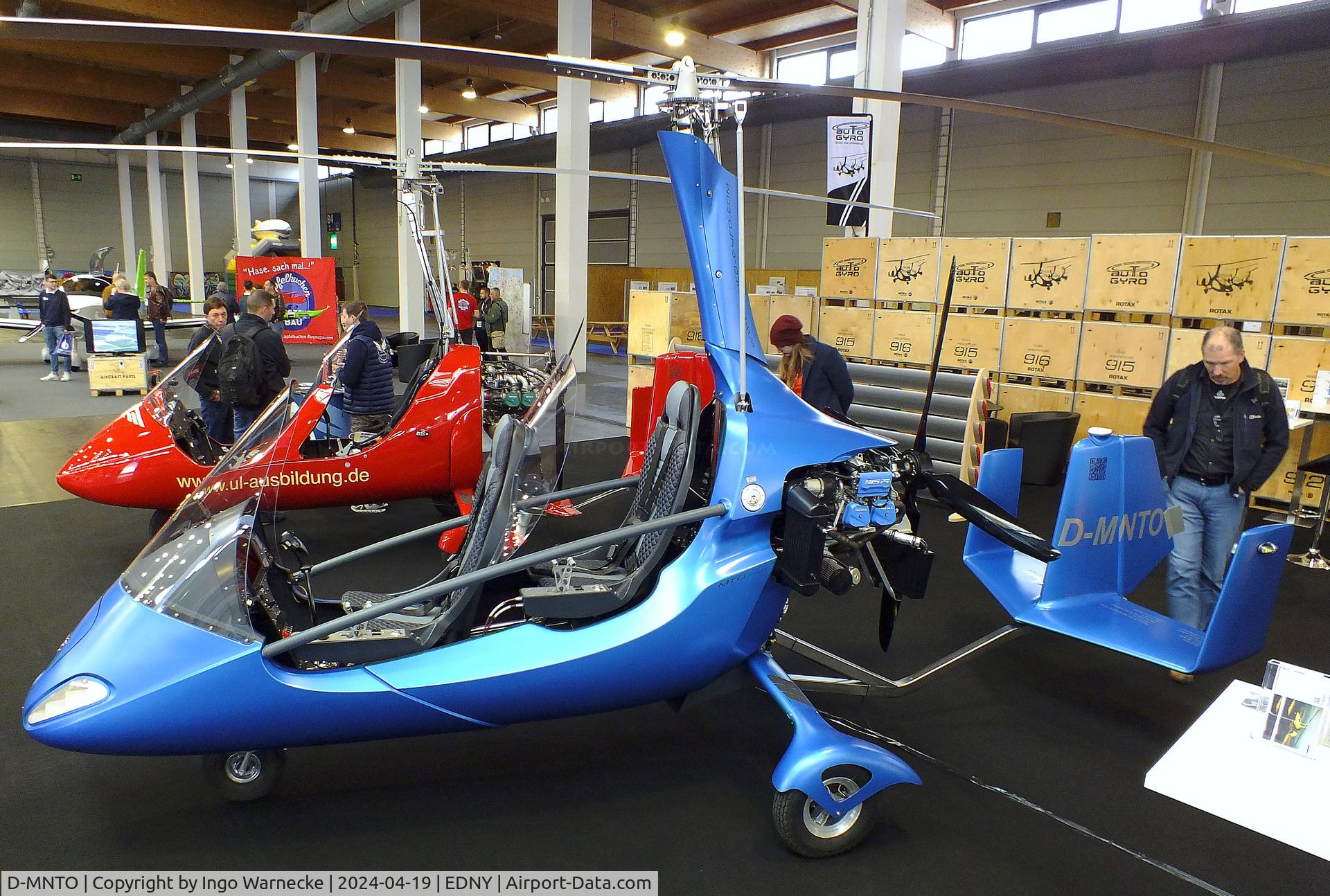 D-MNTO, AutoGyro MTOsport C/N not found_D-MNTO, AutoGyro MTOsport at the AERO 2024, Friedrichshafen