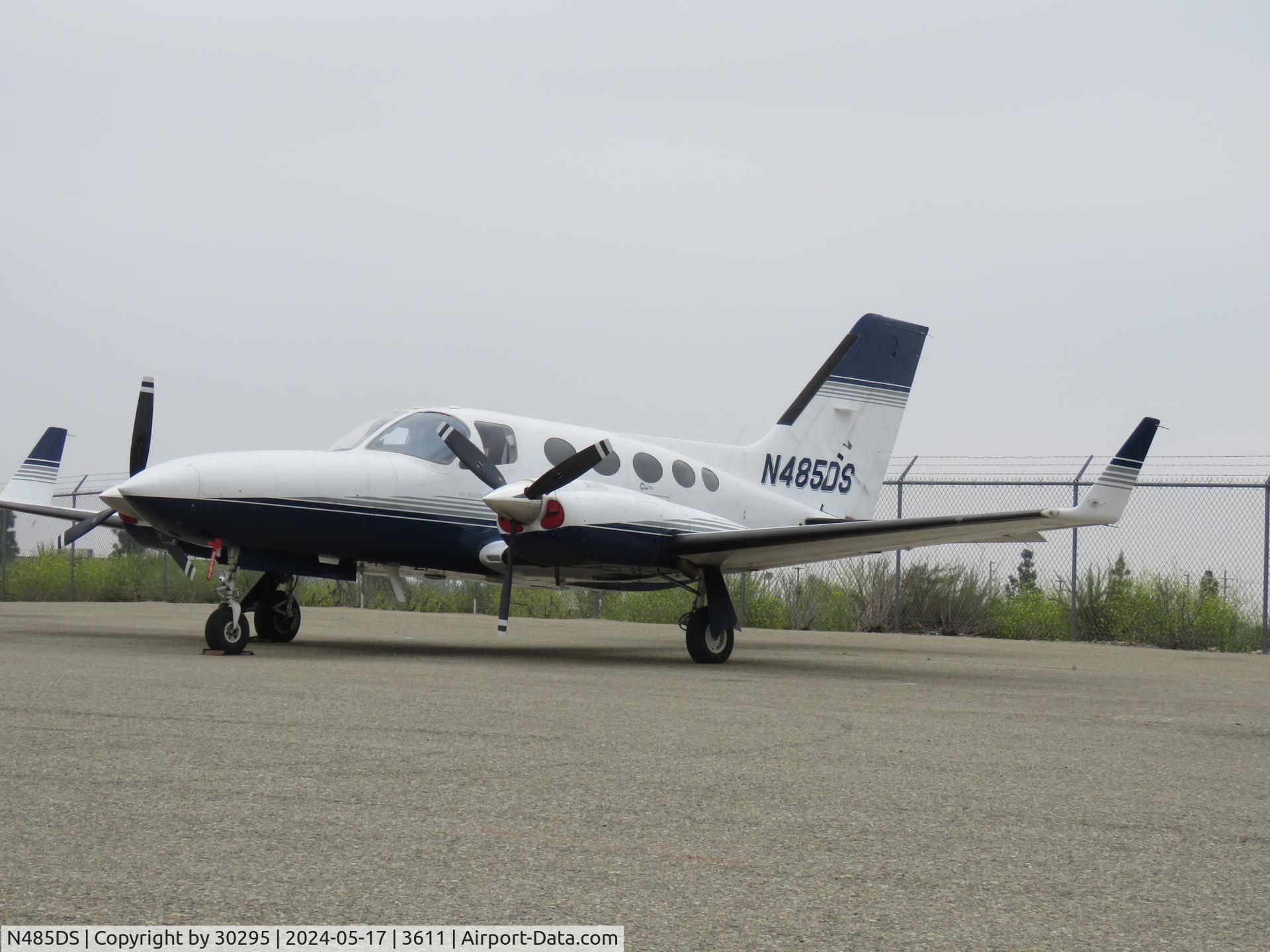 N485DS, 1978 Cessna 421C Golden Eagle C/N 421C0459, Parked