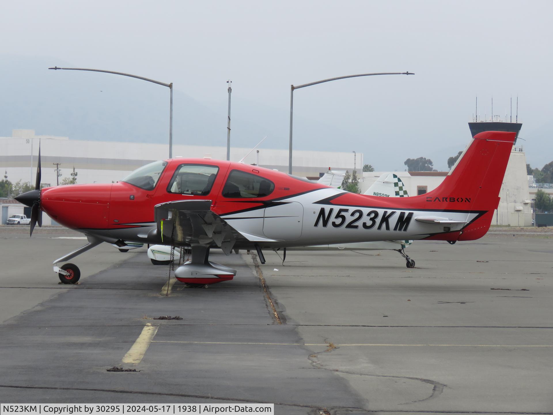 N523KM, 2020 Cirrus SR22T C/N 2213, Parked