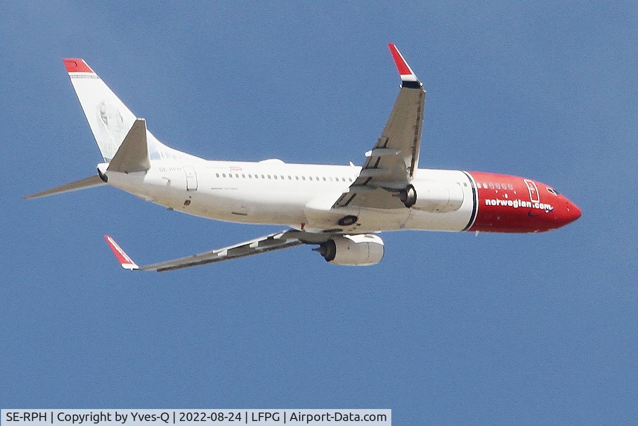 SE-RPH, 2016 Boeing 737-8JP C/N 42079, Boeing 737-8JP, Climbing from rwy 09R, Roissy Charles De Gaulle airport (LFPG-CDG)