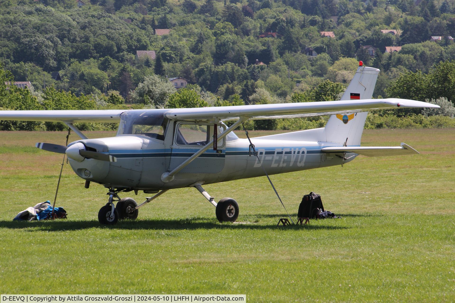 D-EEVQ, Reims F152 C/N 1655, LHFH - Farkashegy Airport Budakeszi, Hungary