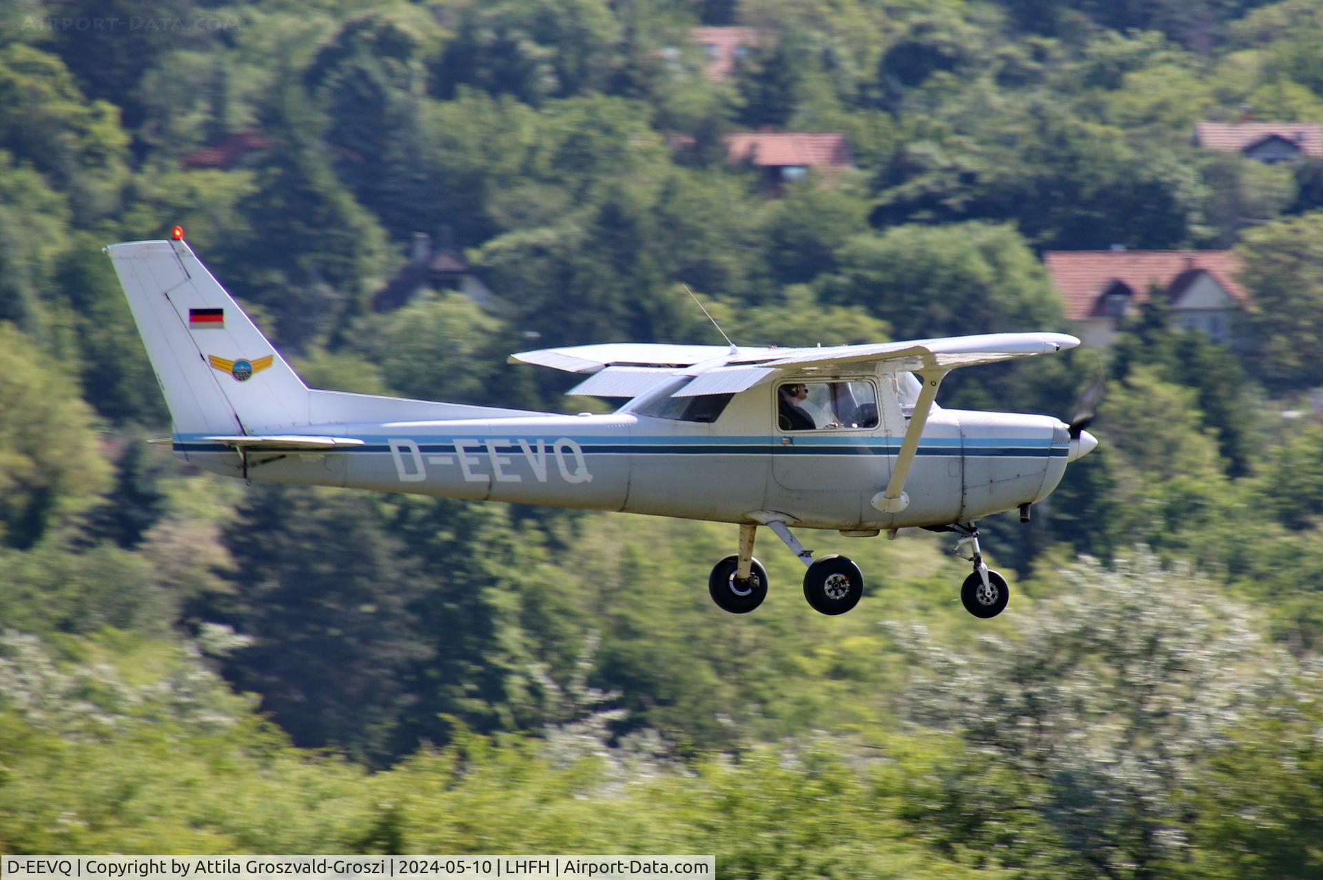D-EEVQ, Reims F152 C/N 1655, LHFH - Farkashegy Airport Budakeszi, Hungary