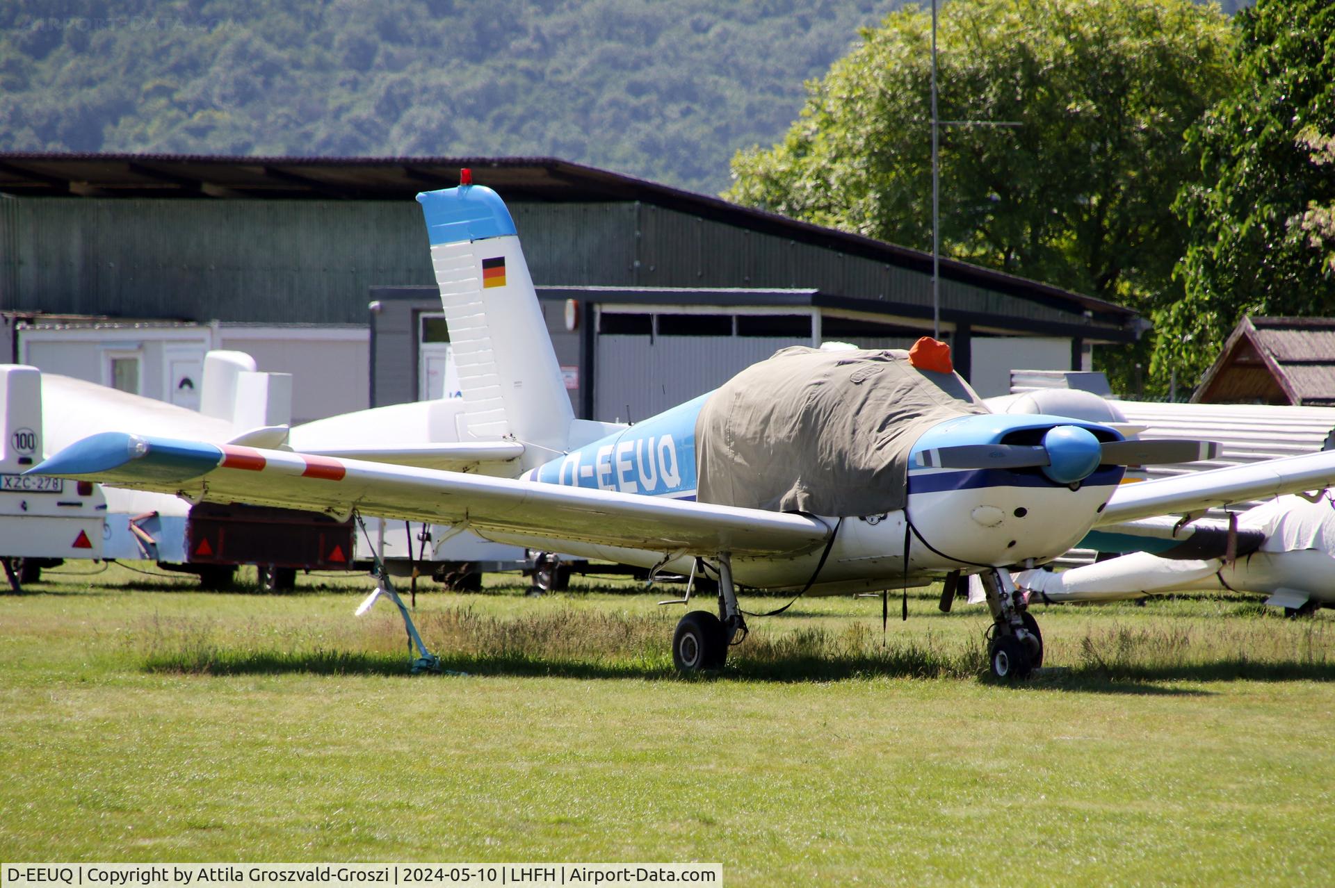 D-EEUQ, Socata MS.893E Rallye 180TS Galerien C/N 3247, LHFH - Farkashegy Airport Budakeszi, Hungary