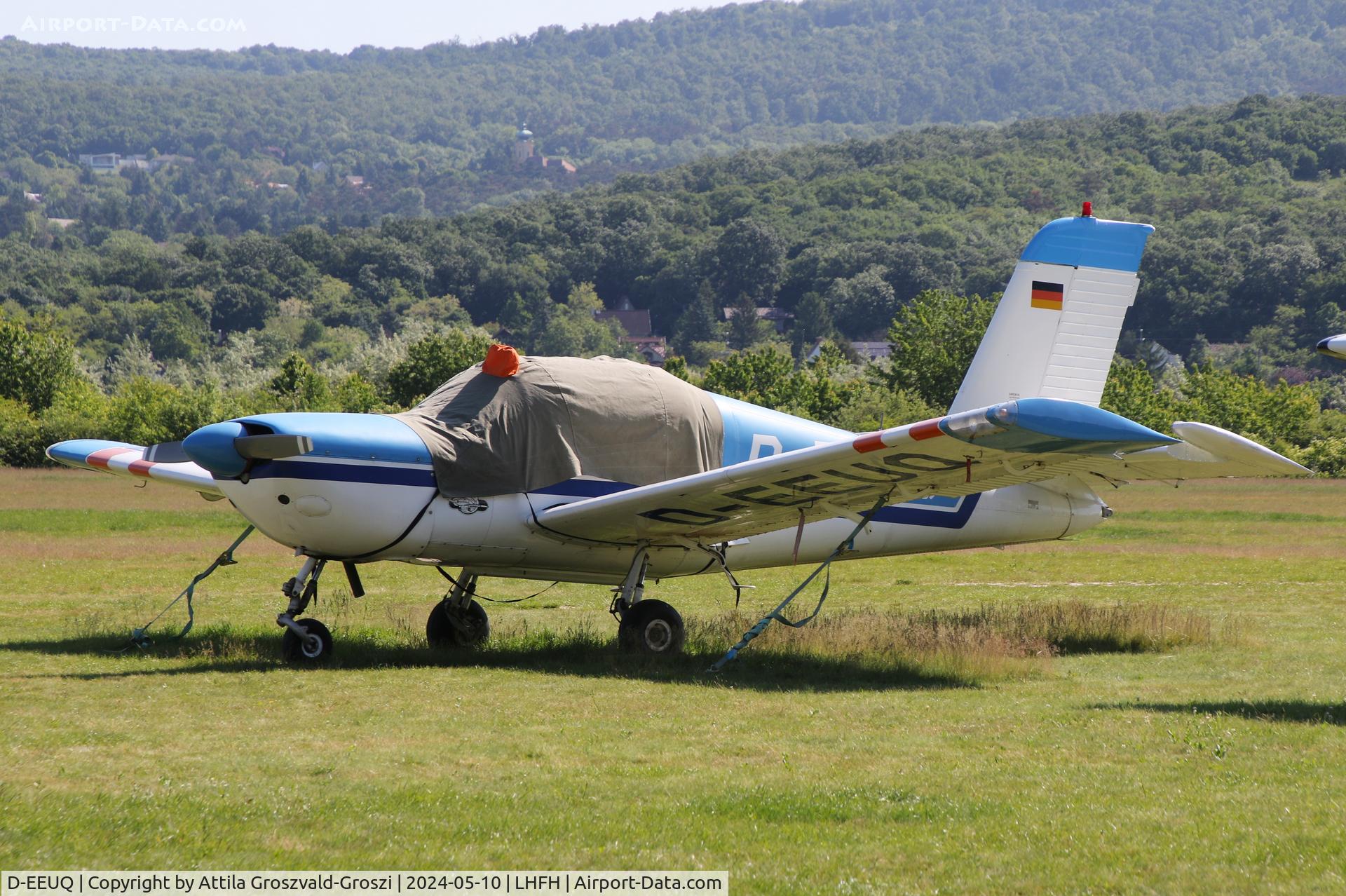 D-EEUQ, Socata MS.893E Rallye 180TS Galerien C/N 3247, LHFH - Farkashegy Airport Budakeszi, Hungary