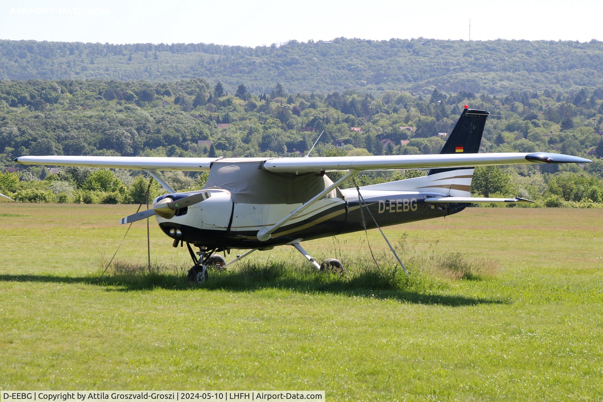 D-EEBG, Reims F152 C/N F15201437, LHFH - Farkashegy Airport Budakeszi, Hungary