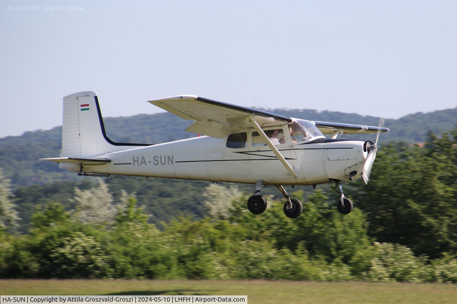 HA-SUN, 1958 Cessna 172 C/N 36536, LHFH - Farkashegy Airport Budakeszi, Hungary