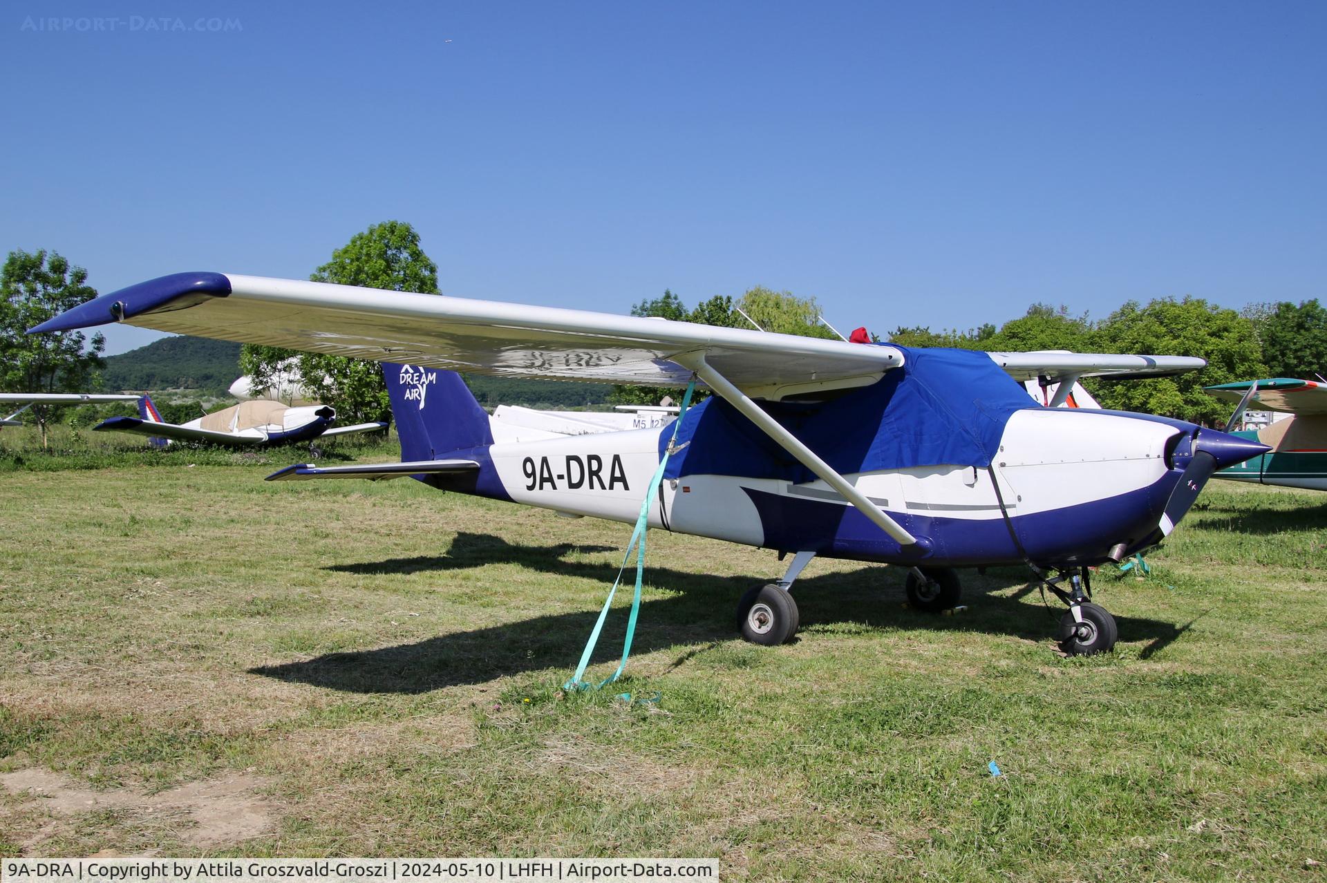9A-DRA, Cessna 172K Skyhawk C/N 17258601, LHFH - Farkashegy Airport Budakeszi, Hungary