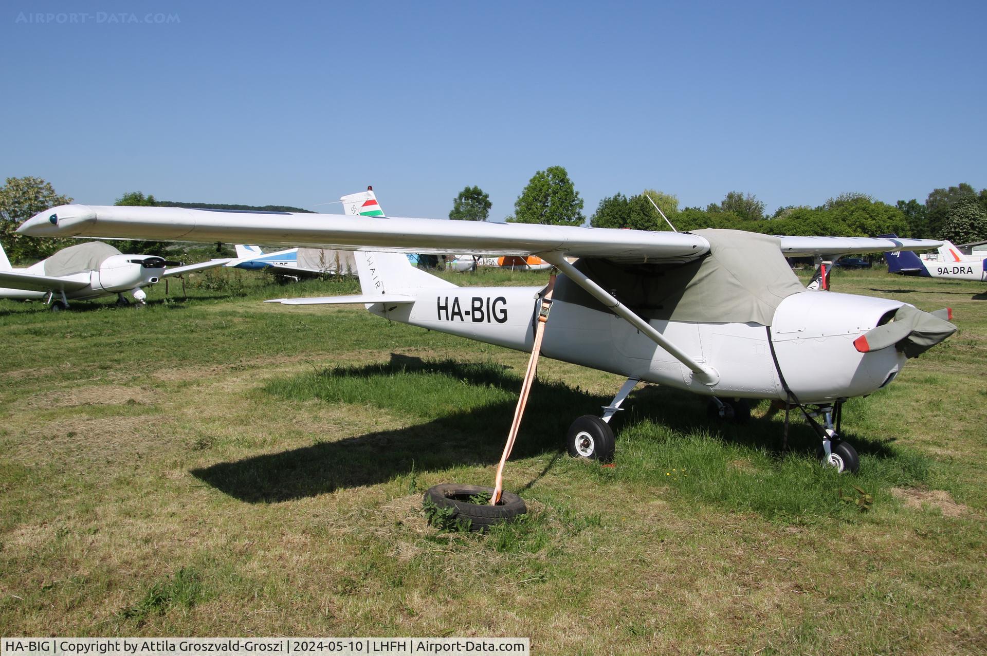 HA-BIG, 1967 Reims F150H C/N 0287, LHFH - Farkashegy Airport Budakeszi, Hungary