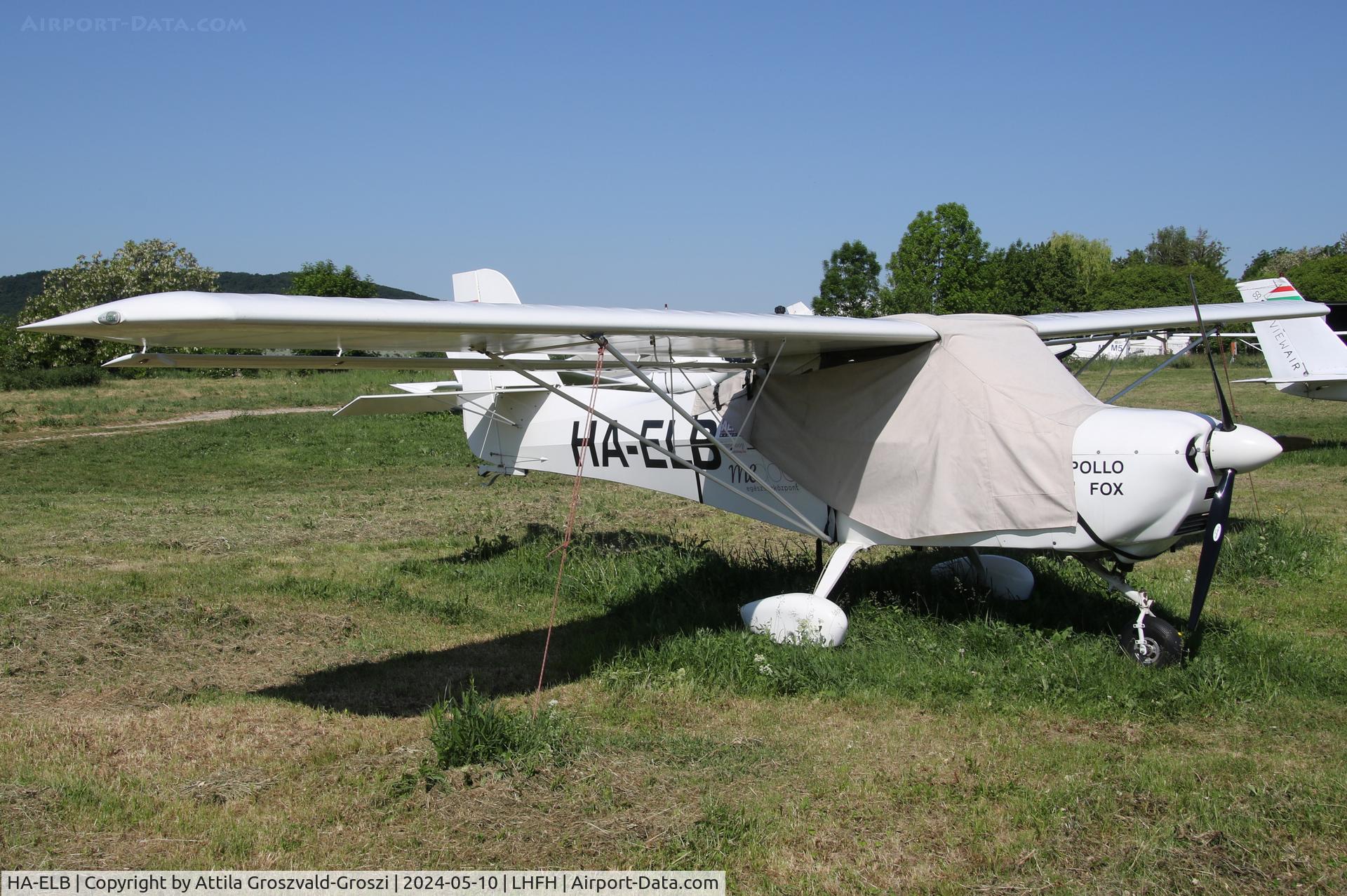 HA-ELB, Halley Apollo Fox C/N 9451/99, LHFH - Farkashegy Airport Budakeszi, Hungary