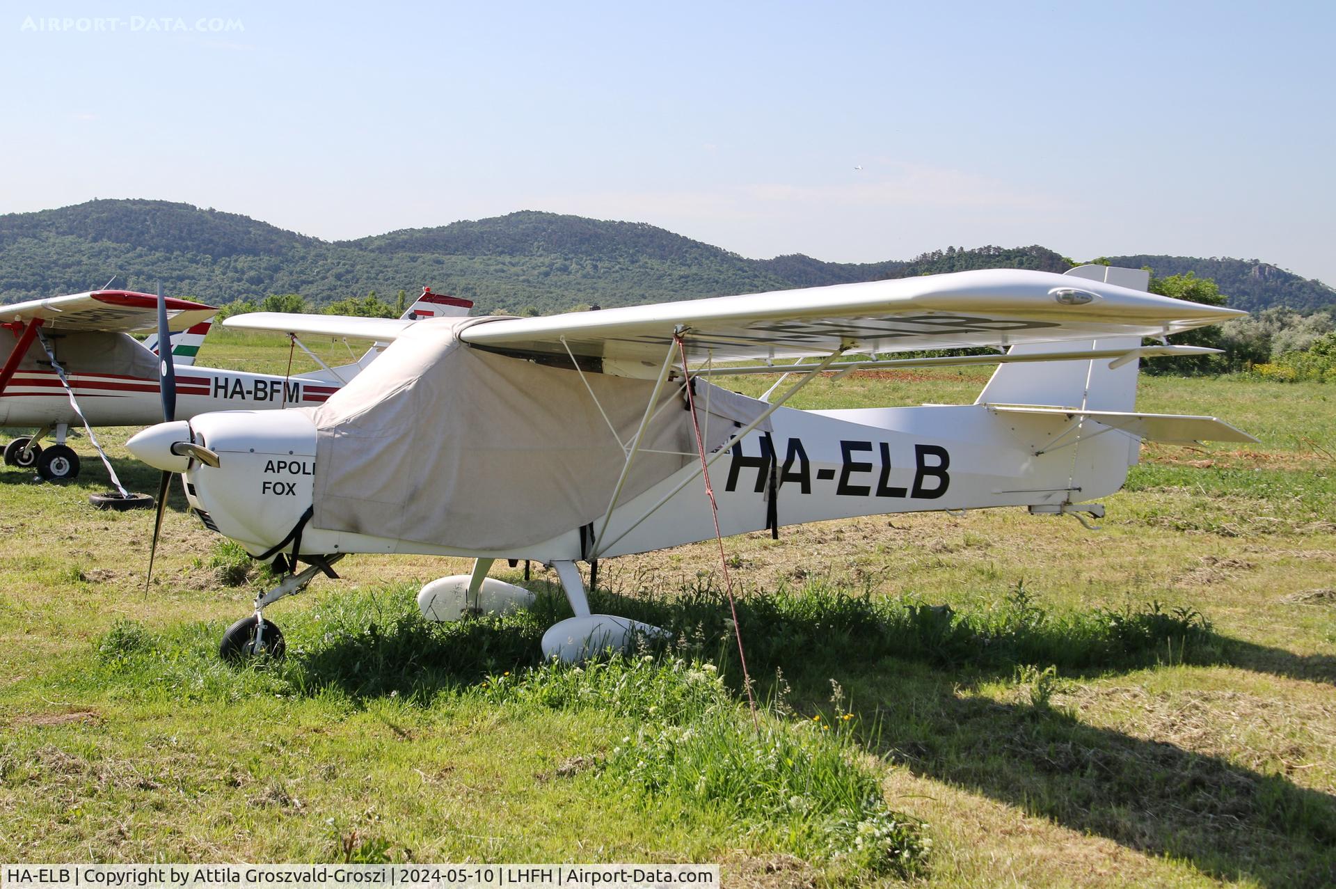 HA-ELB, Halley Apollo Fox C/N 9451/99, LHFH - Farkashegy Airport Budakeszi, Hungary