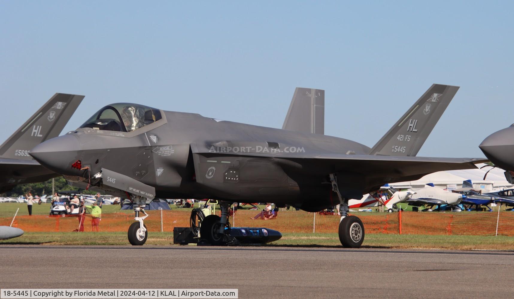 18-5445, 2018 Lockheed Martin F-35A Lightning II C/N AF-273, USAF F-35A zx
