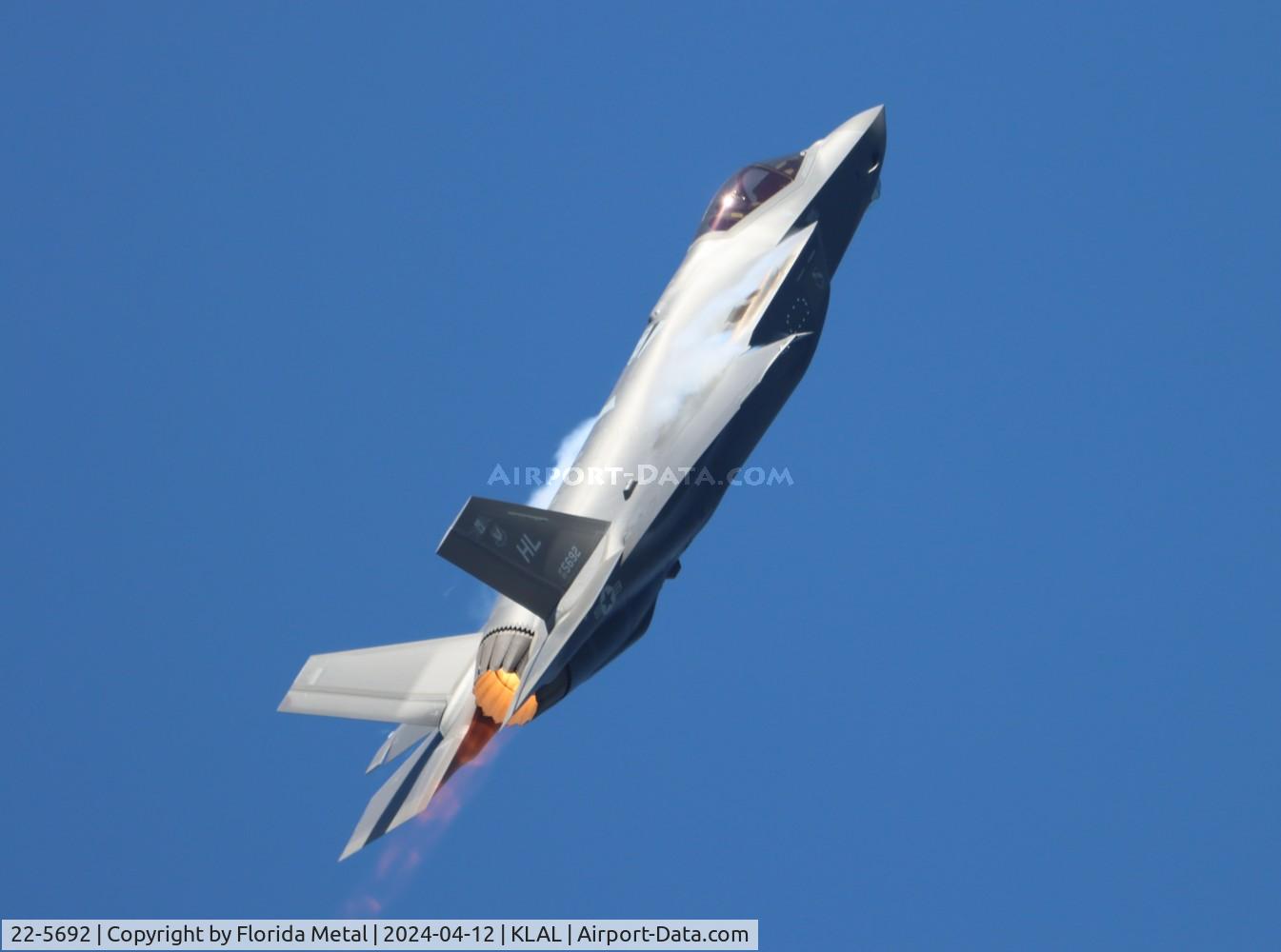 22-5692, 2022 Lockheed Martin F-35A Lightning C/N AF-393, USAF F-35A zx