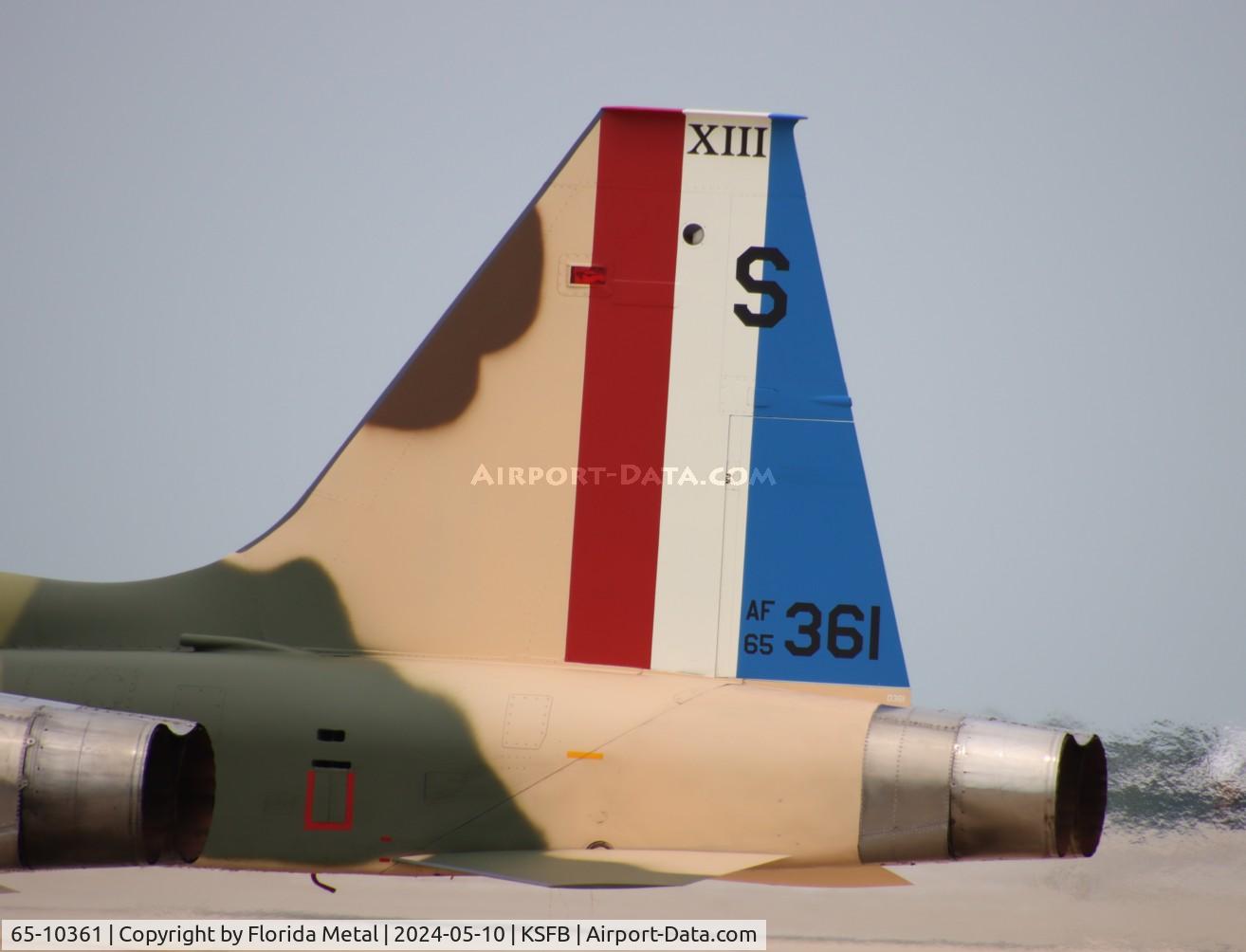 65-10361, 1965 Northrop T-38A-60-NO Talon C/N N.5780, T-38A zx