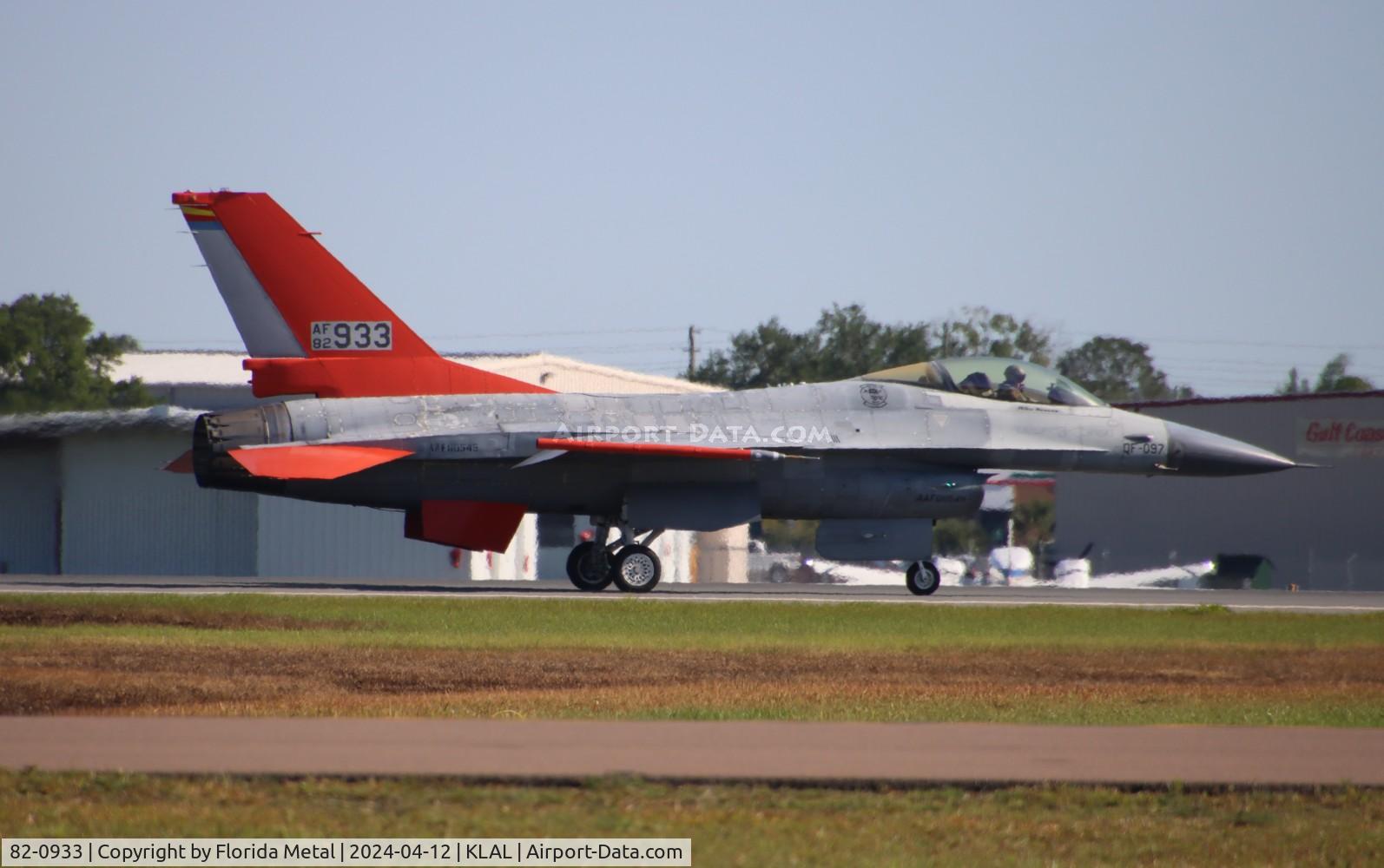 82-0933, 1982 General Dynamics F-16A C/N 61-526, QF-16 zx