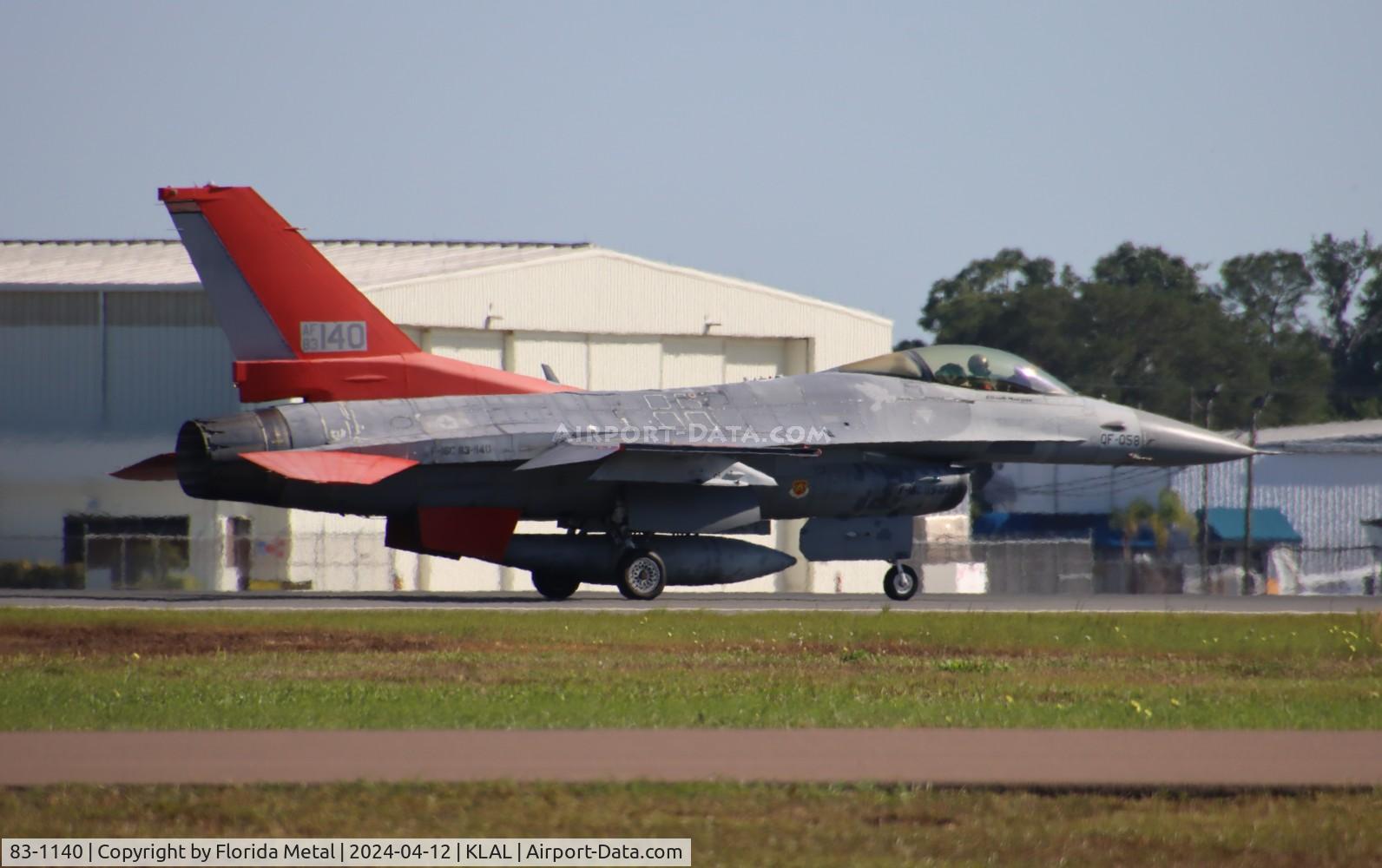 83-1140, 1983 General Dynamics F-16C Fighting Falcon C/N 5C-23, QF-16 zx