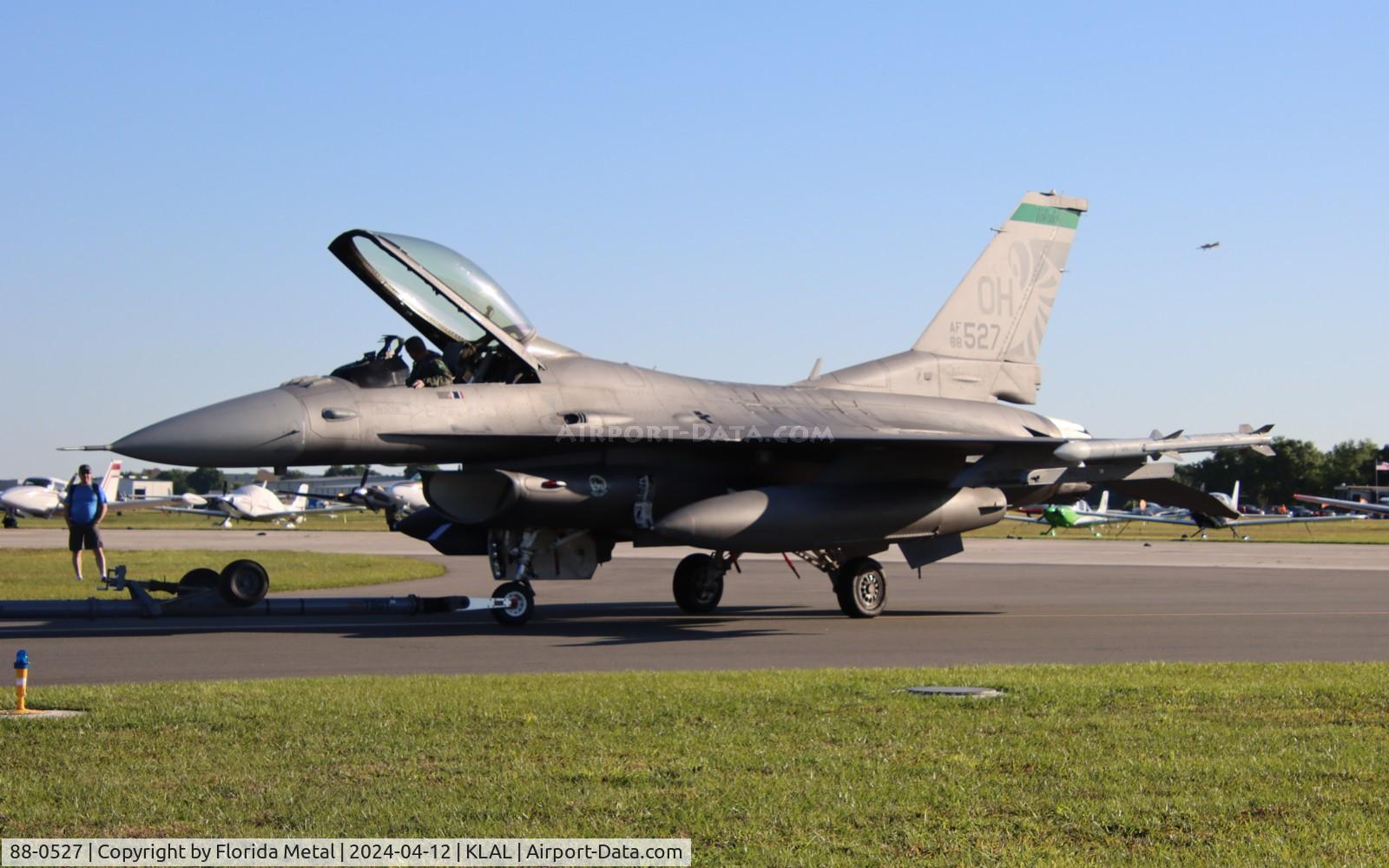 88-0527, 1988 General Dynamics F-16CM Fighting Falcon C/N 1C-129, F-16C zx
