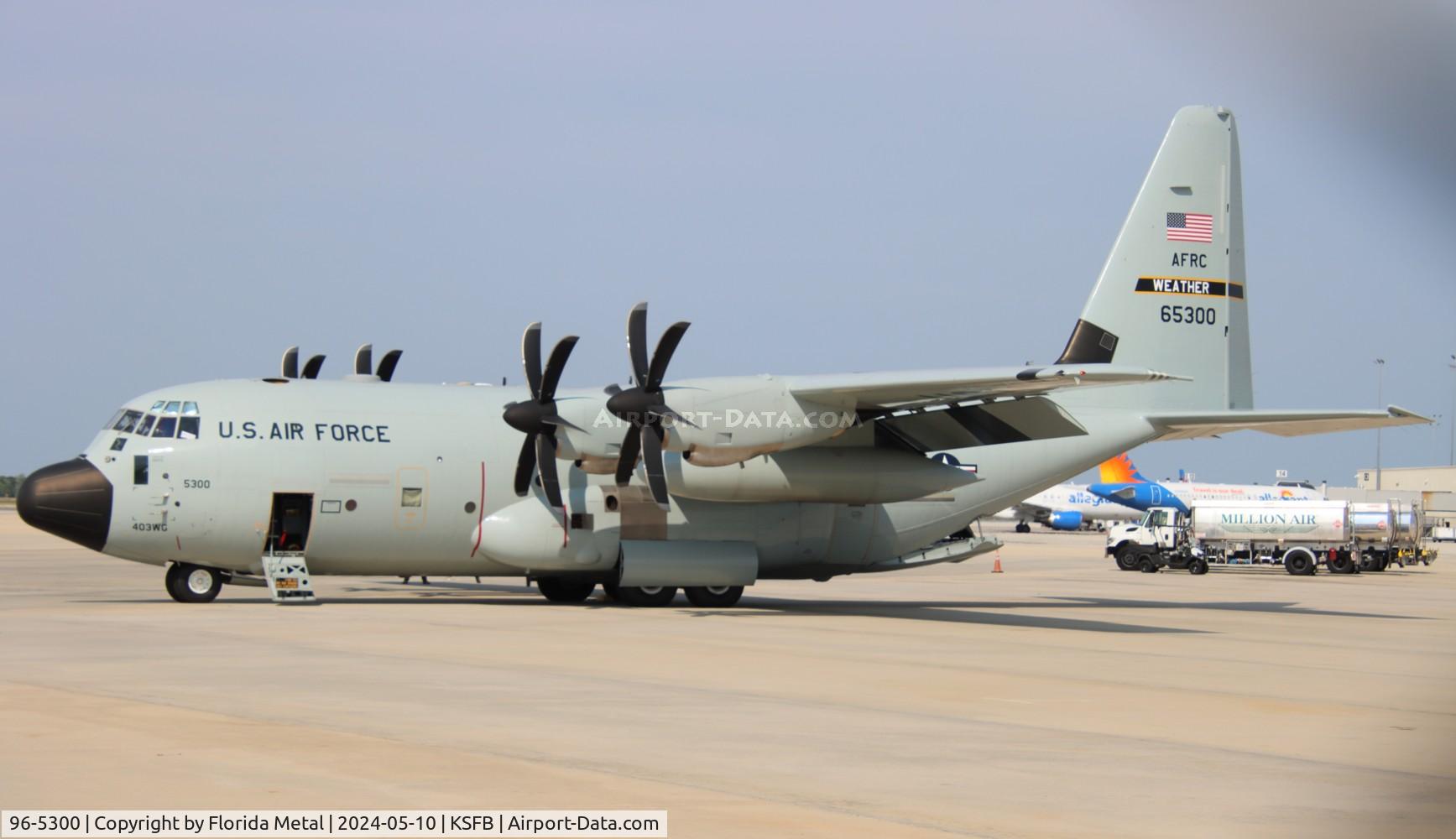 96-5300, 1996 Lockheed Martin WC-130J Hercules C/N 382-5451, WC-130 zx