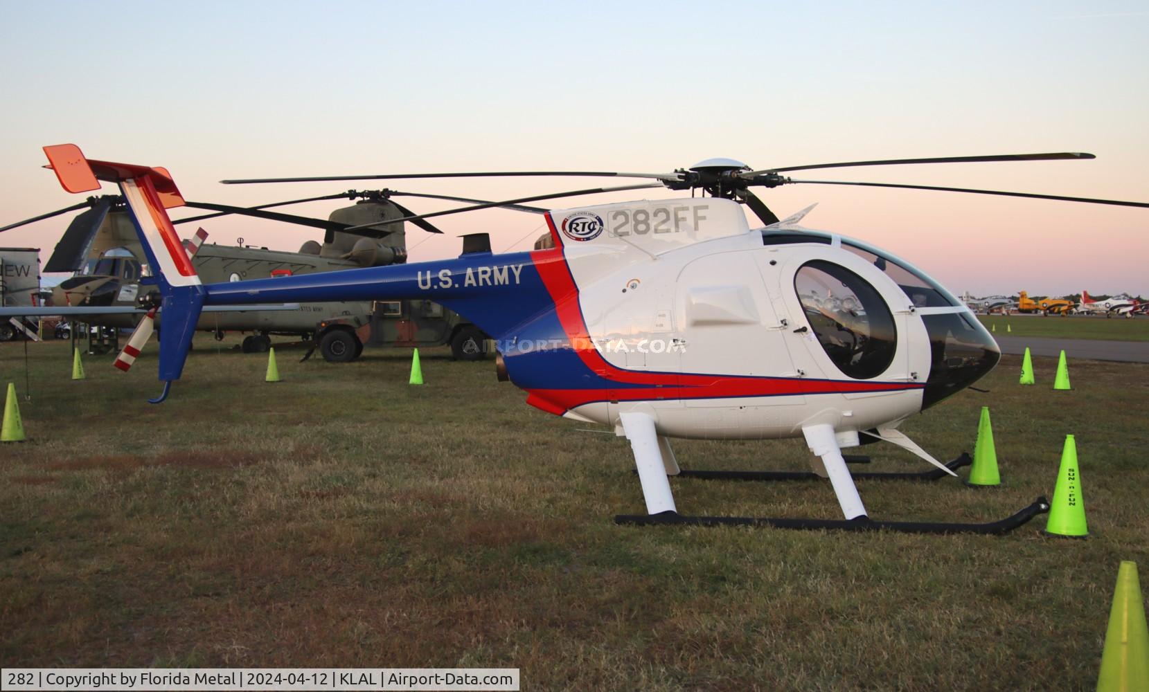 282, 2018 MD Helicopters MD-530F C/N 282FF, US Army MD-530 zx