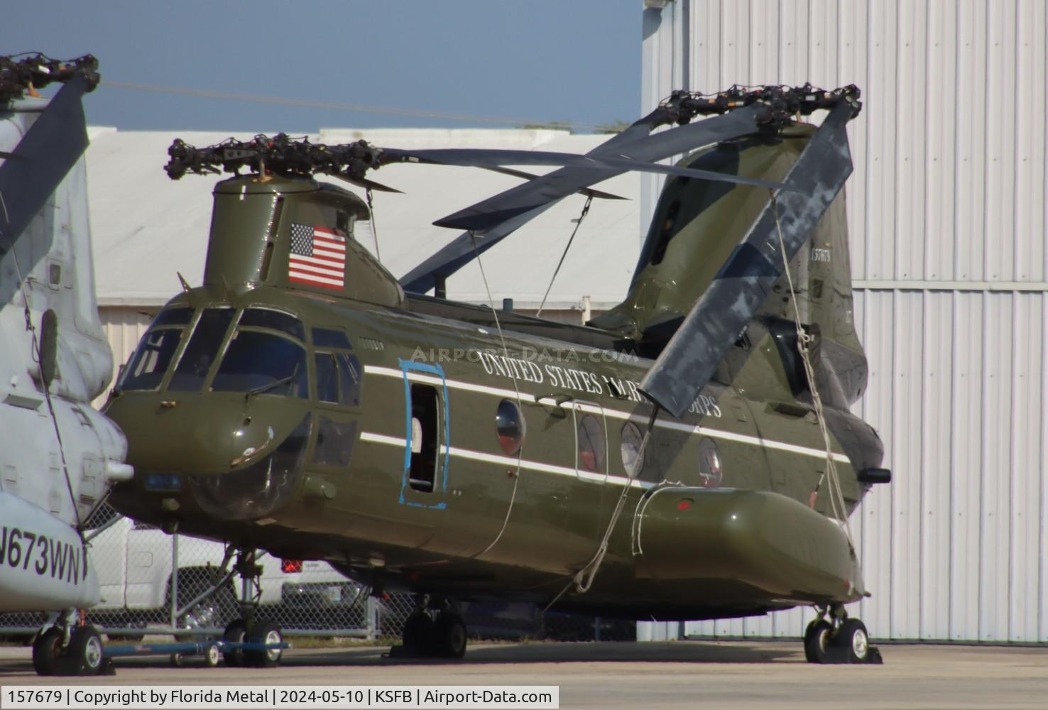 157679, Boeing Vertol CH-46F Sea Knight C/N 2578, CH-46 zx