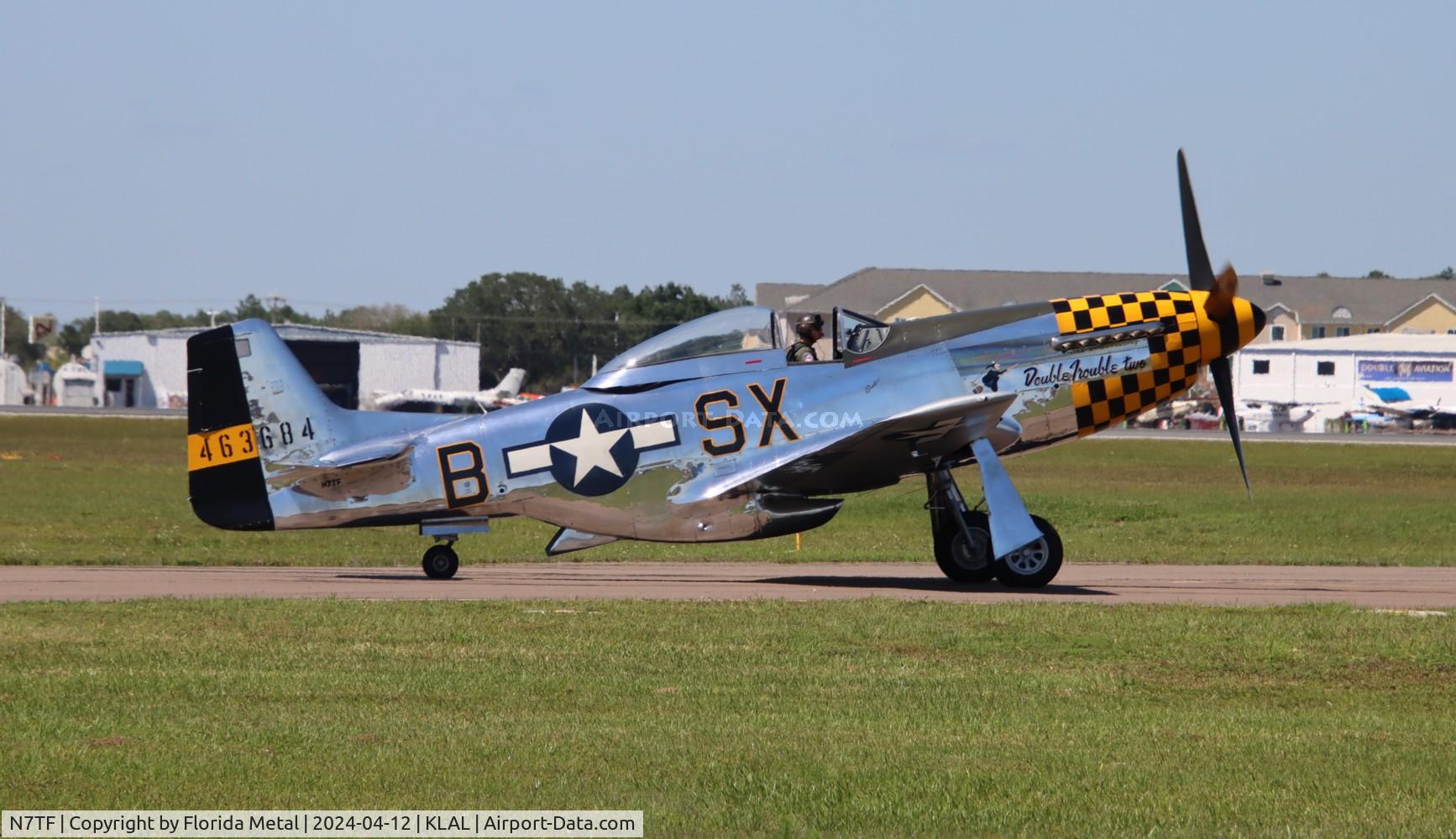 N7TF, 1944 North American P-51D Mustang C/N 44-73856, P-51D Double Trouble 2 zx