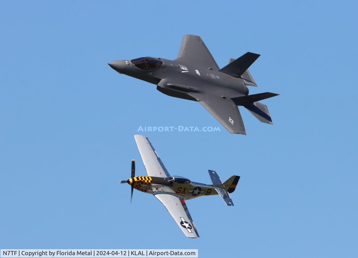 N7TF, 1944 North American P-51D Mustang C/N 44-73856, Sun N Fun 2024 zx LAL