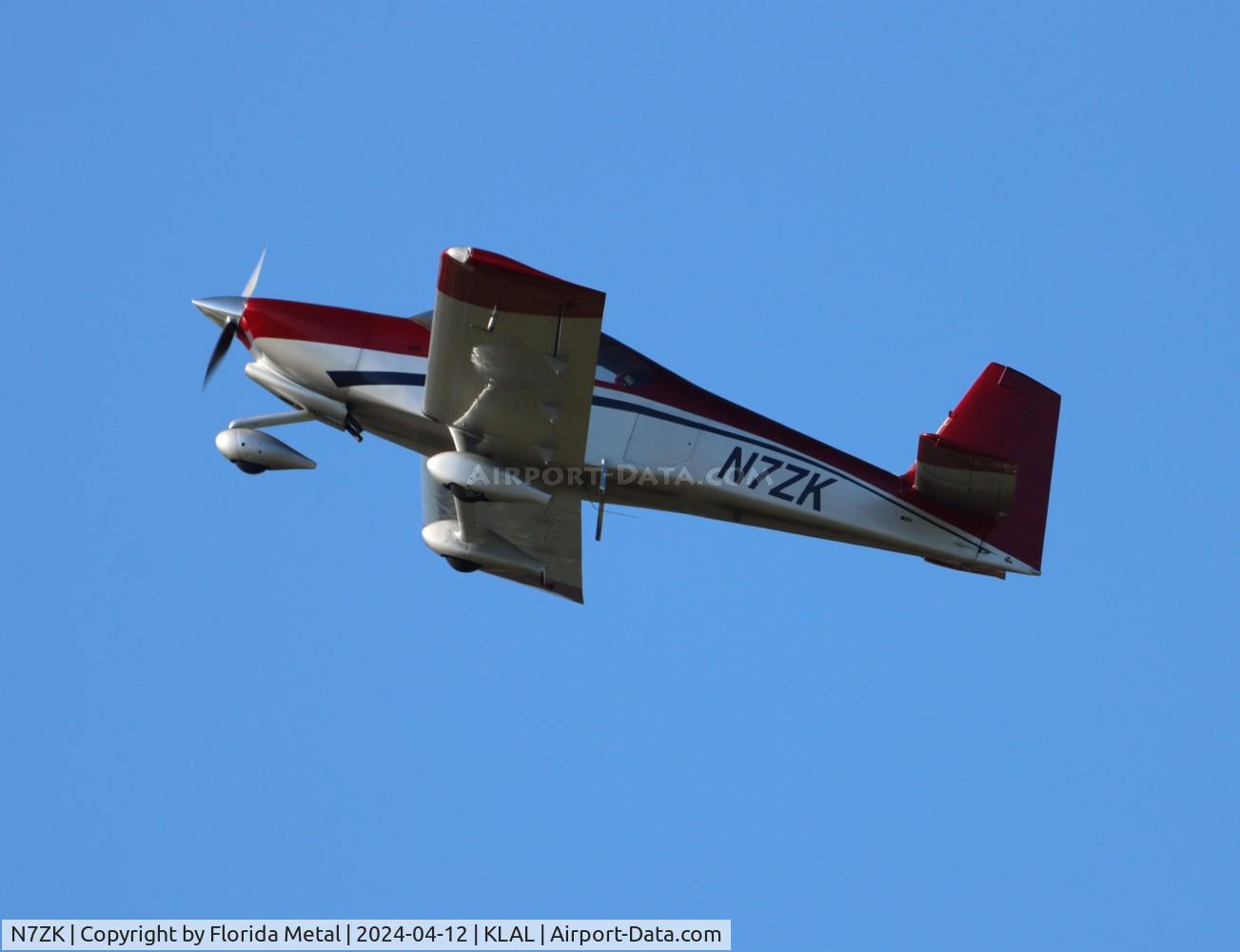 N7ZK, Vans RV-10 C/N 40528, RV-10 zx LAL-XO4