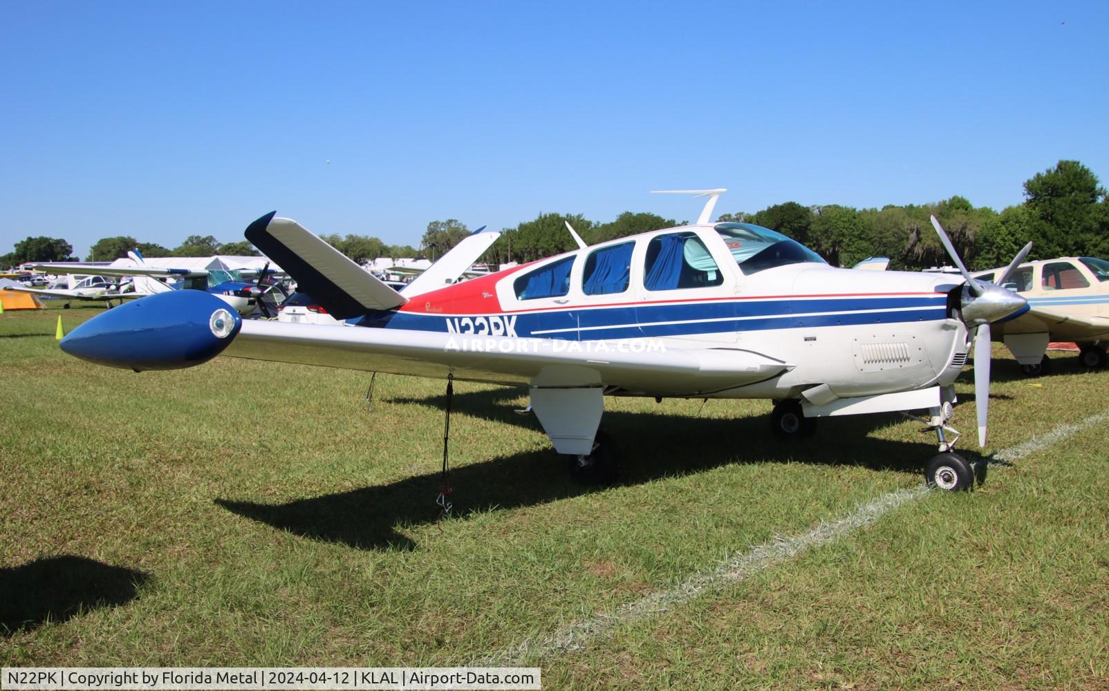 N22PK, 1967 Beech V35A Bonanza C/N D-8647, Bonanza 35 zx