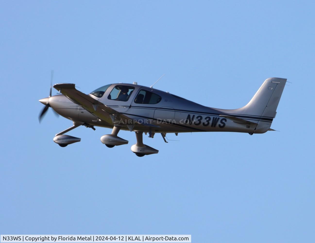 N33WS, 2017 Cirrus SR22 GTS C/N 4563, SR22 zx LAL-KOCF