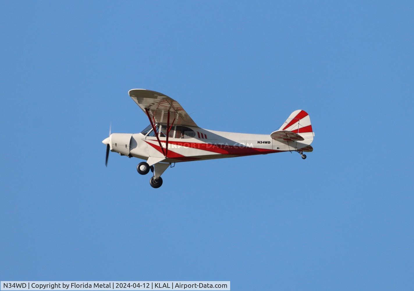 N34WD, 1979 Wag-Aero CUBy C/N 448, Wag Aero Cuby zx