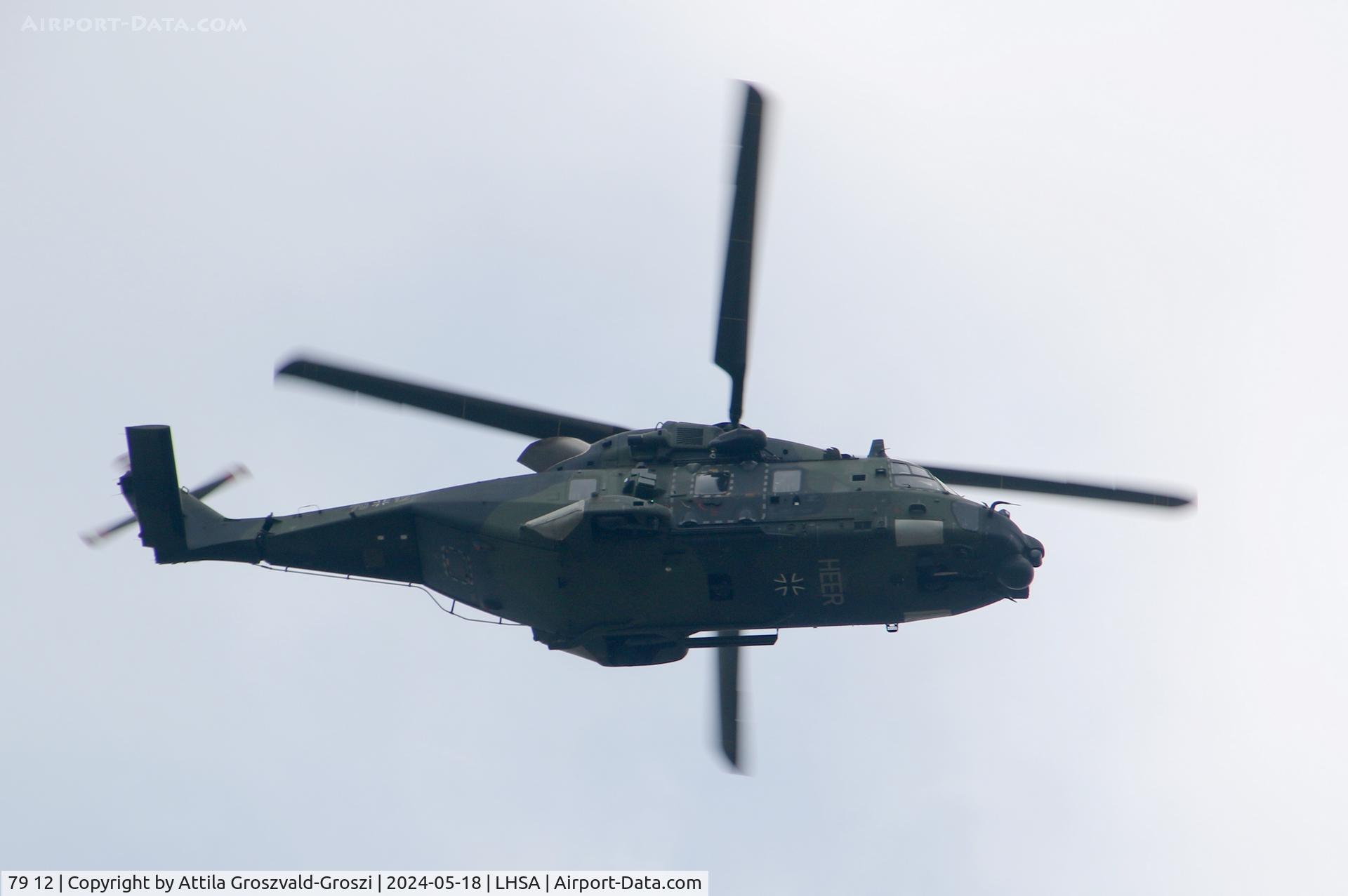 79 12, NHI NH-90 TTH Caiman Caiman C/N 1144, LHSA - in the airspace of Szentkirályszabadja airport, Hungary