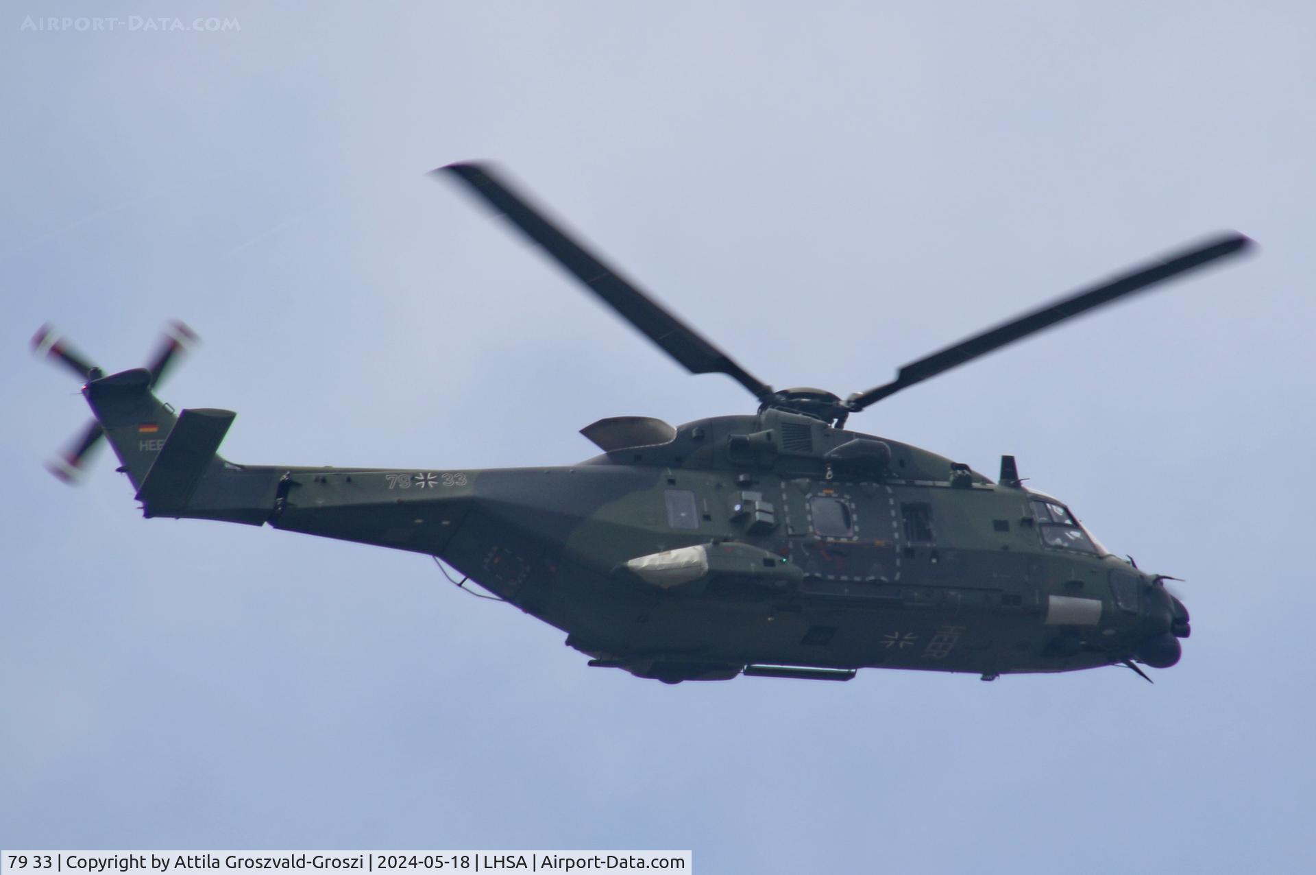 79 33, NHI NH-90 TTH Caiman Caiman C/N 1419, LHSA - in the airspace of Szentkirályszabadja airport, Hungary