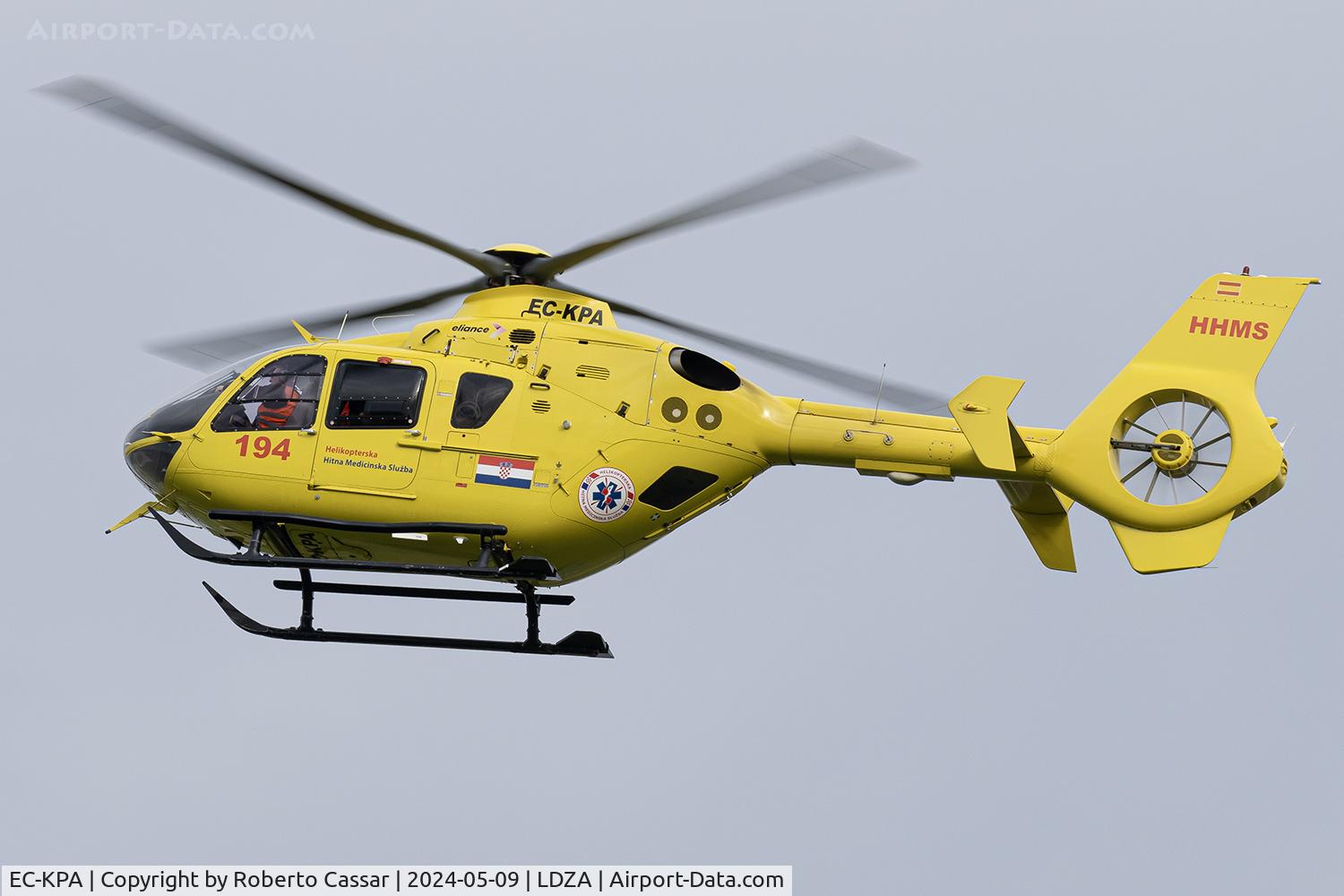EC-KPA, 2008 Eurocopter EC-135P-2+ C/N 0634, Franjo Tu?man International Airport Zagreb