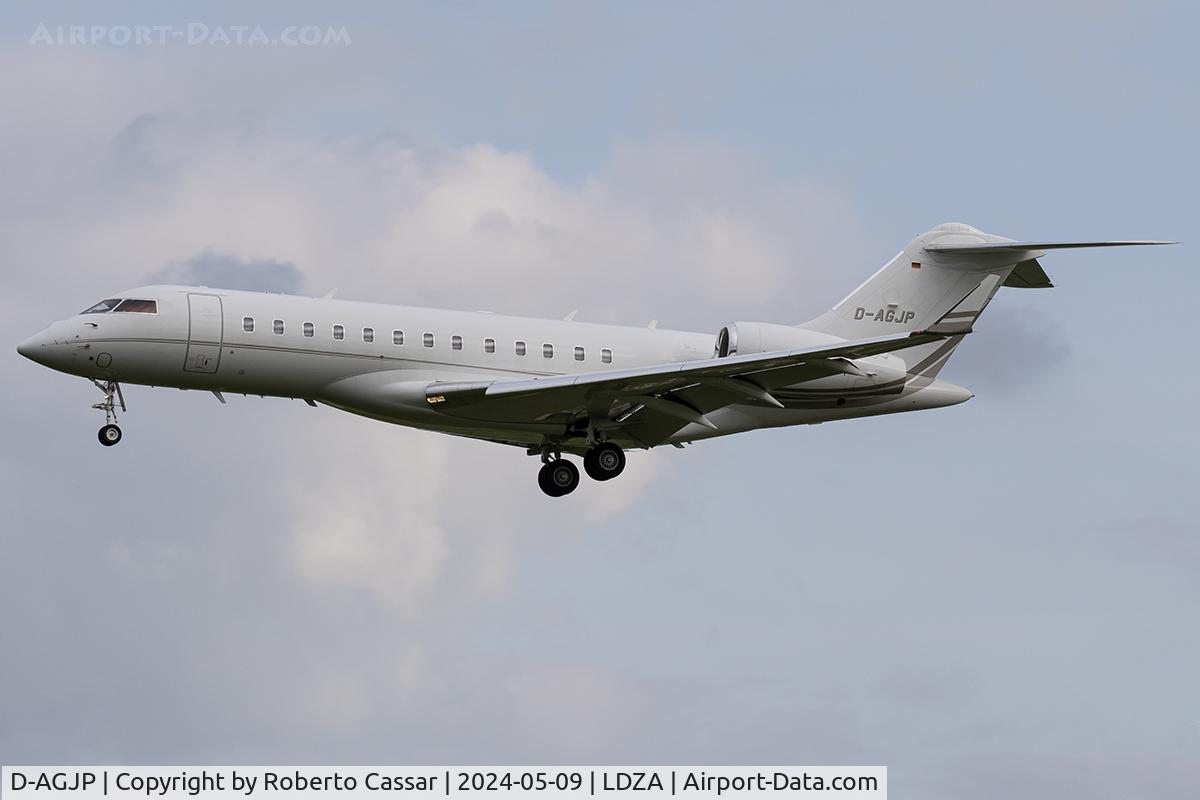 D-AGJP, 2012 Bombardier BD-700-1A10 Global 6000 C/N 9487, Franjo Tu?man International Airport Zagreb