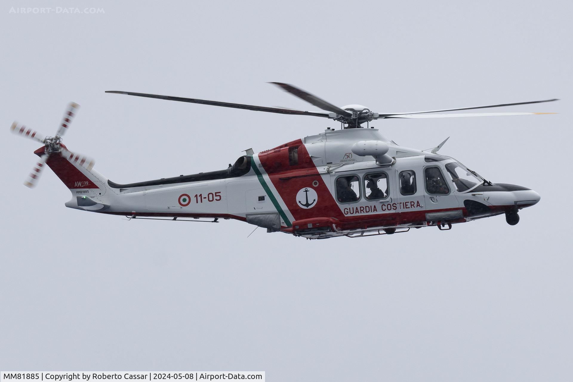 MM81885, 2015 AgustaWestland AW-139CP Nemo C/N 31584, Maritime Exercise Barracuda 2024