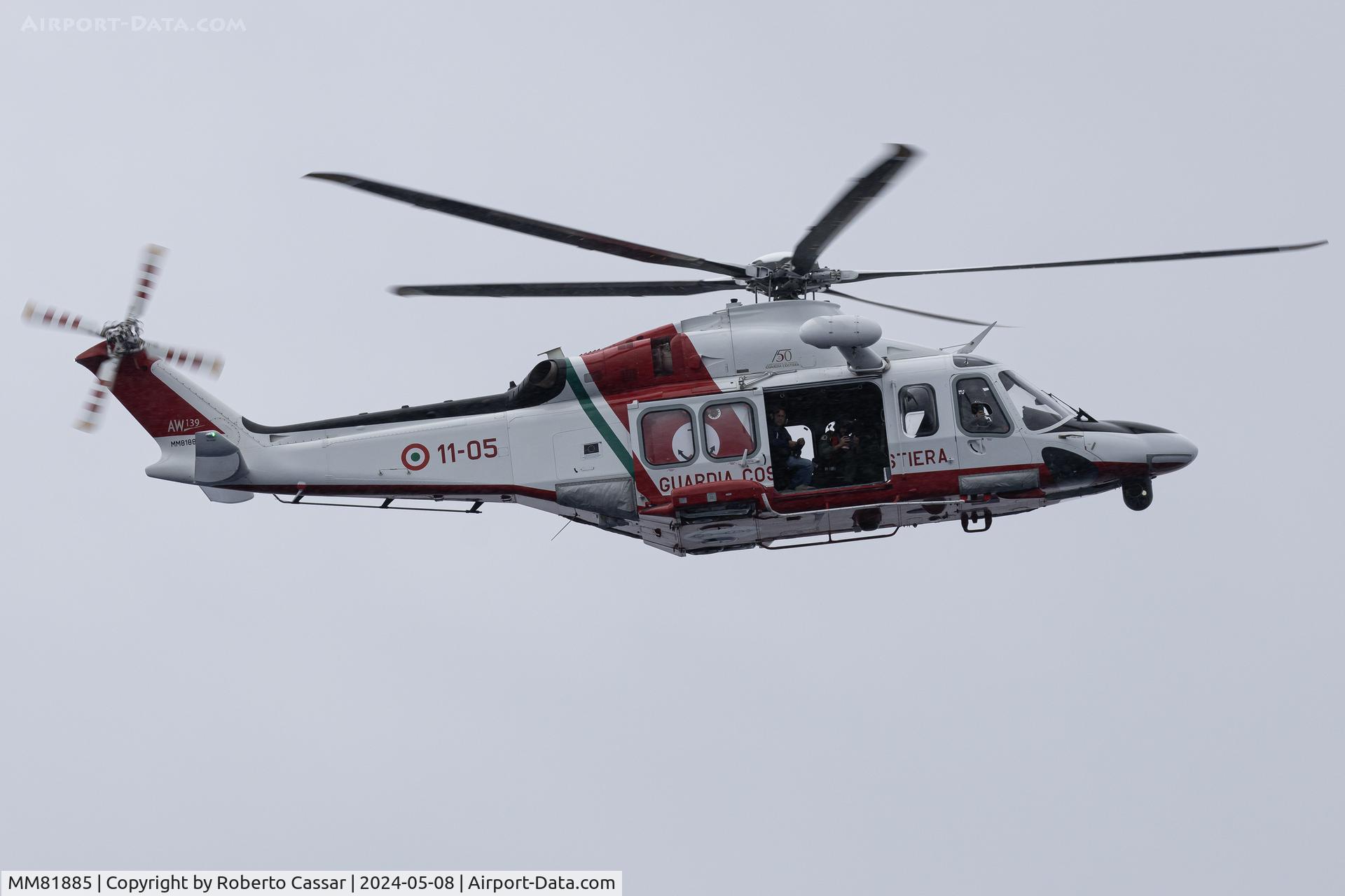 MM81885, 2015 AgustaWestland AW-139CP Nemo C/N 31584, Maritime Exercise Barracuda 2024