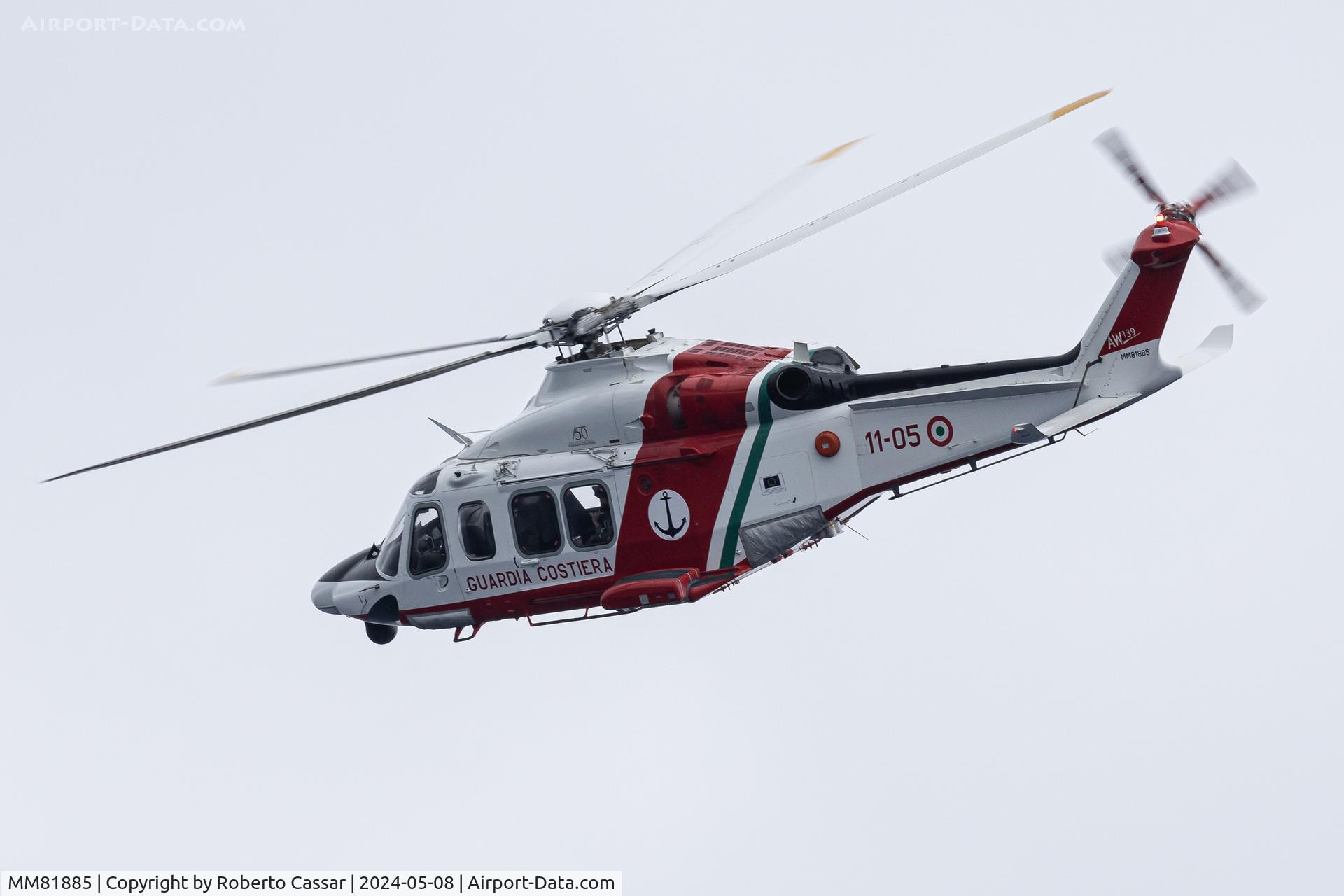 MM81885, 2015 AgustaWestland AW-139CP Nemo C/N 31584, Maritime Exercise Barracuda 2024