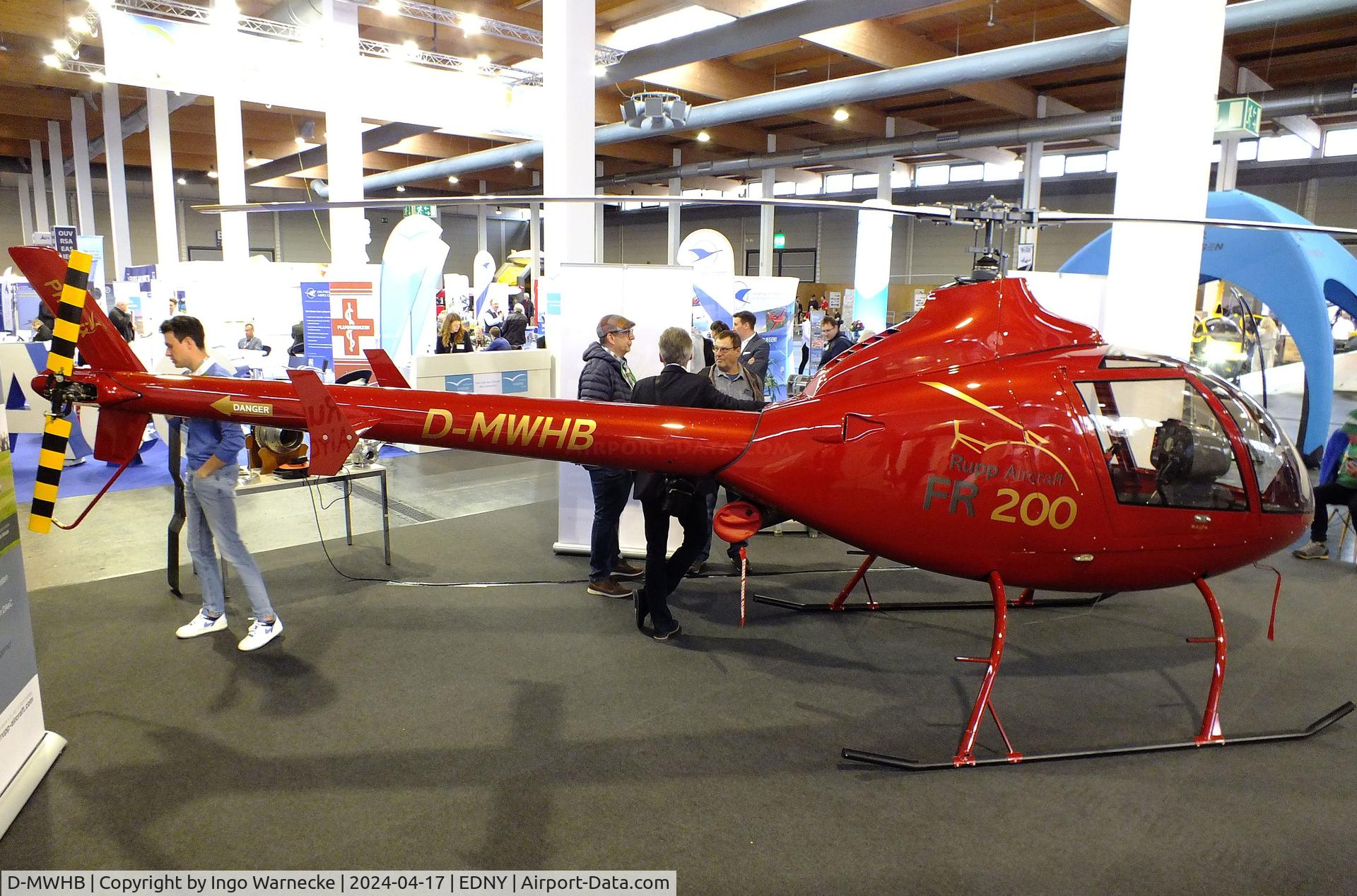 D-MWHB, Rupp Phönix FR 200 C/N not found_D-MWHB, Rupp Phönix FR 200 at the AERO 2024, Friedrichshafen