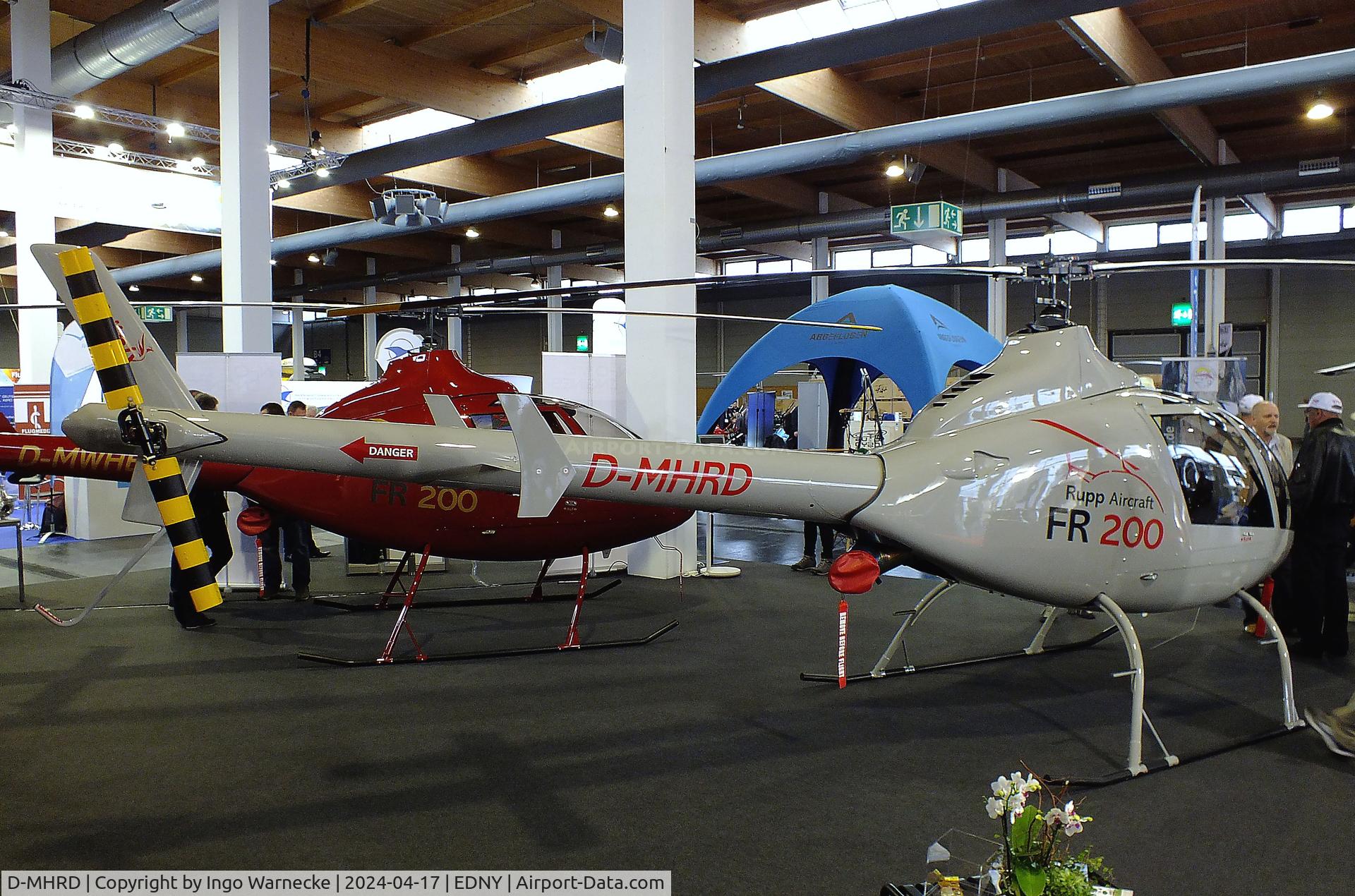 D-MHRD, Rupp Phönix FR 200 C/N not found_D_MHRD, Rupp Phönix FR 200 at the AERO 2024, Friedrichshafen