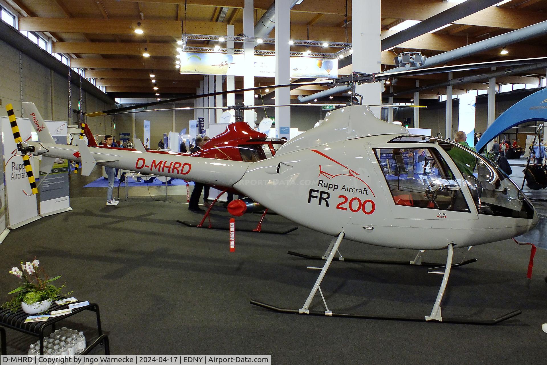 D-MHRD, Rupp Phönix FR 200 C/N not found_D_MHRD, Rupp Phönix FR 200 at the AERO 2024, Friedrichshafen