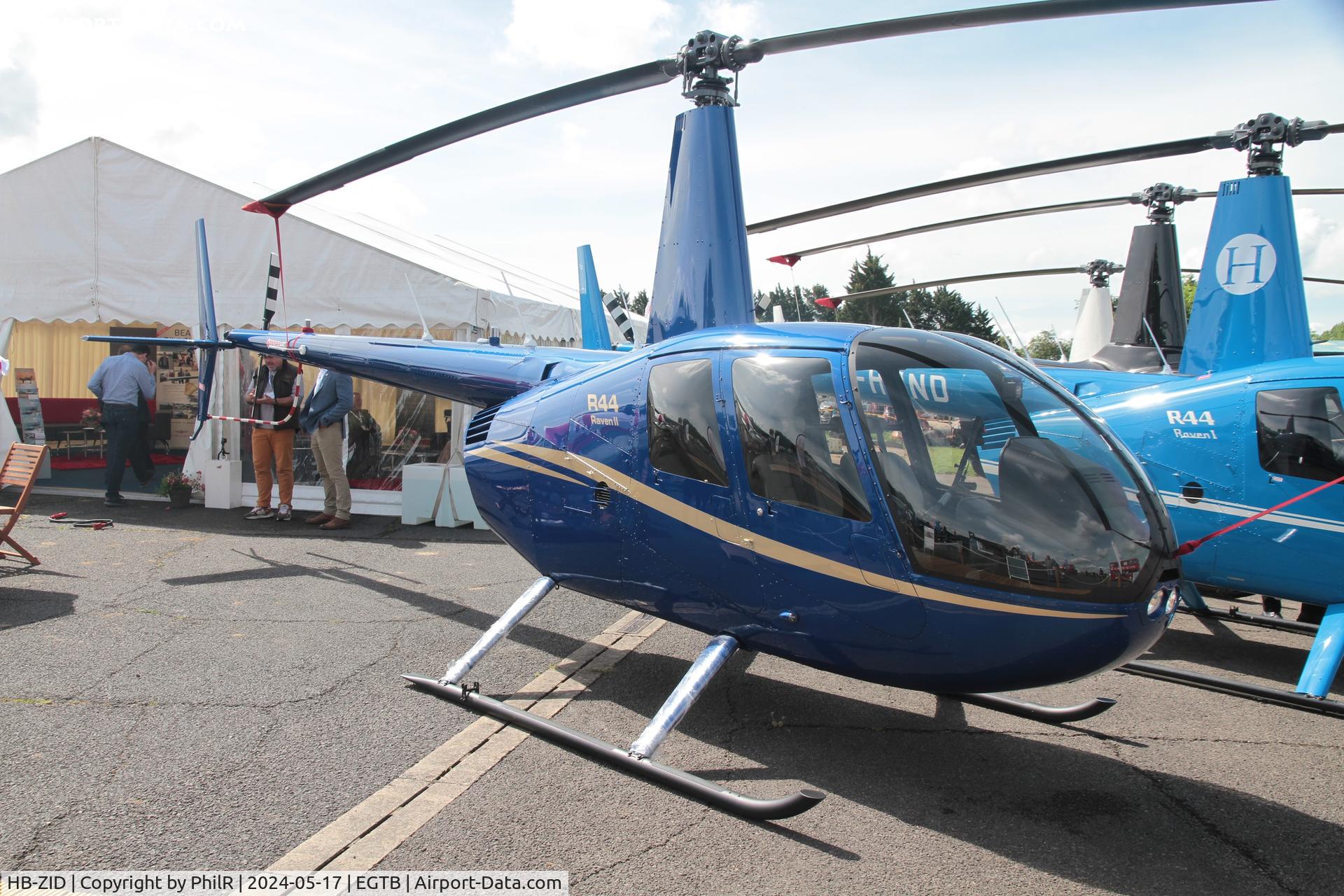 HB-ZID, 2006 Robinson R44  Raven II C/N 11564, (HB-ZID, F-HIMO) 2006 Robinson R44 Raven ll Booker 17.05.24