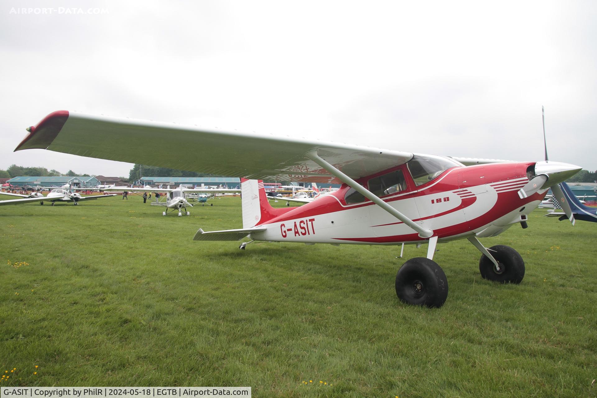 G-ASIT, 1956 Cessna 180 C/N 32567, G-ASIT 1956 Cessna 180 Booker 18.05.24