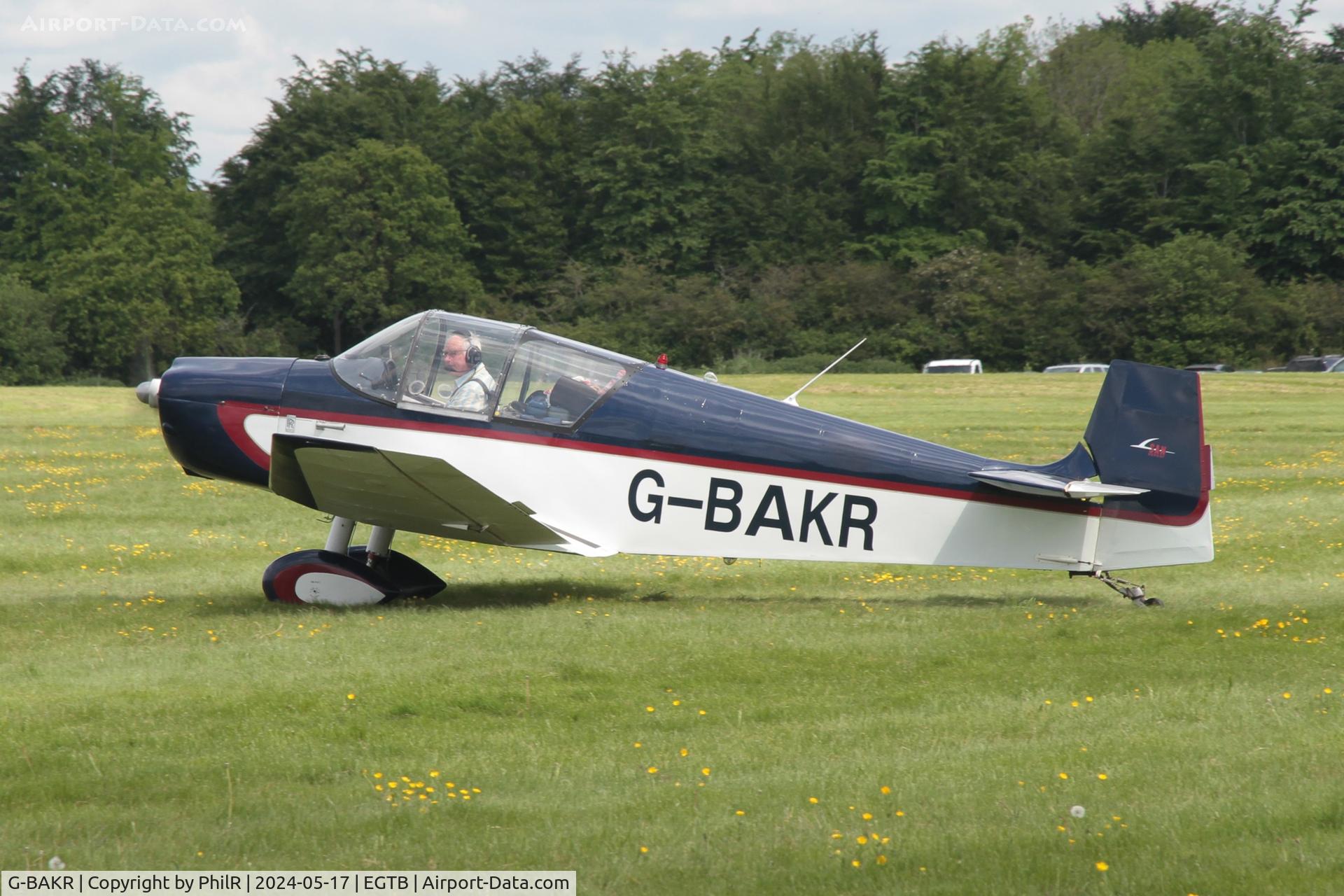 G-BAKR, 1958 SAN Jodel D-117 C/N 814, G-BAKR 1958 SAN Jodel D117 Booker 17.05.24